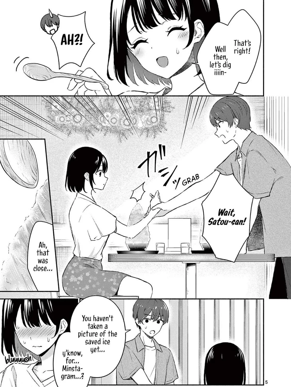 Shiotaiou no Sato-san ga Ore ni dake Amai Chapter 20 page 9 - 