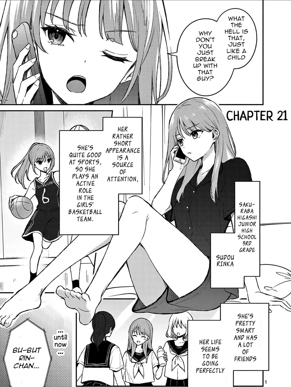 Shiotaiou no Sato-san ga Ore ni dake Amai Chapter 21 page 3 - 