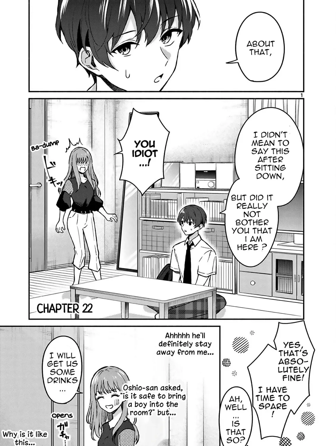 Shiotaiou no Sato-san ga Ore ni dake Amai Chapter 22 page 3 - 