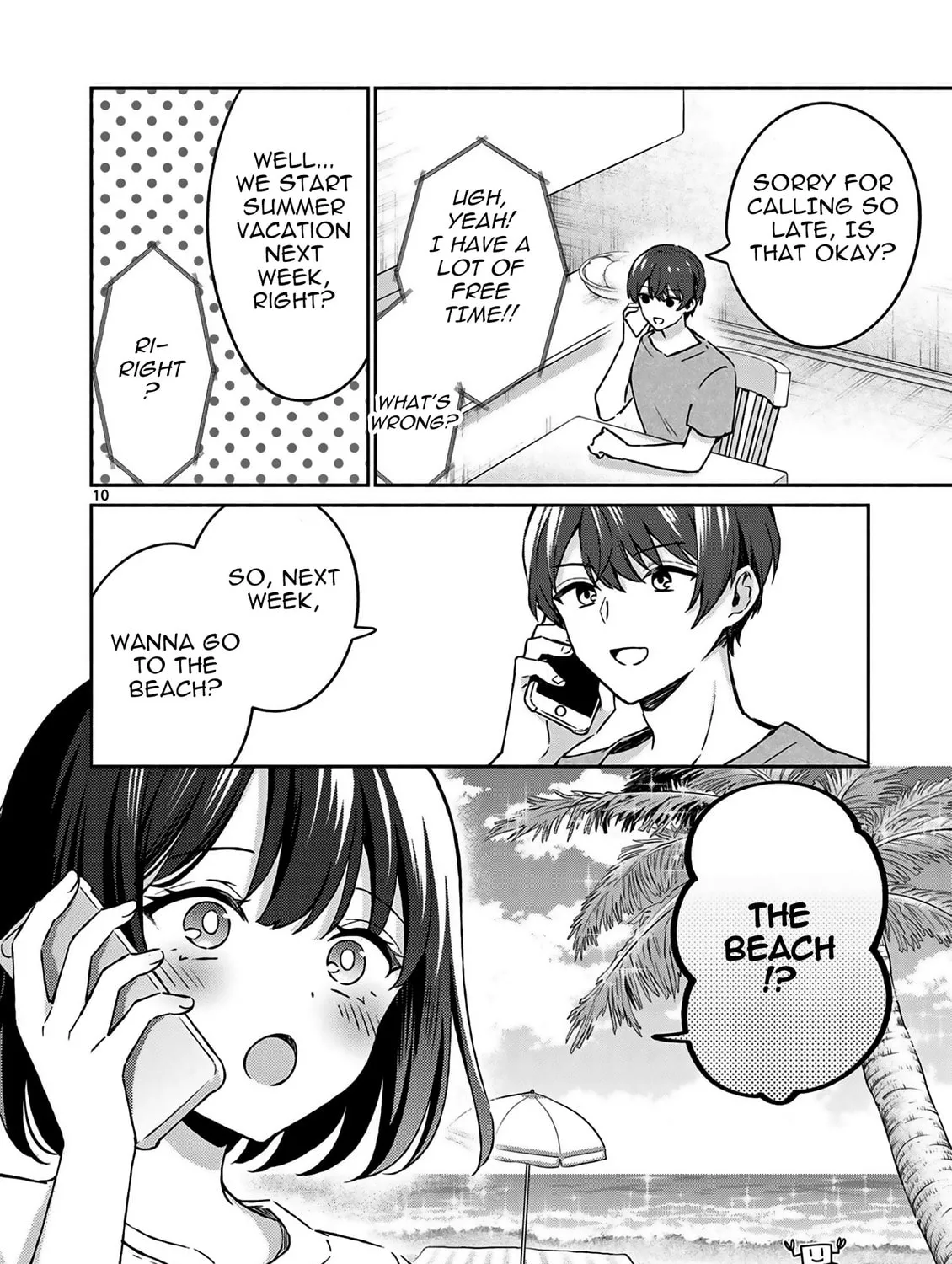 Shiotaiou no Sato-san ga Ore ni dake Amai Chapter 23 page 21 - 