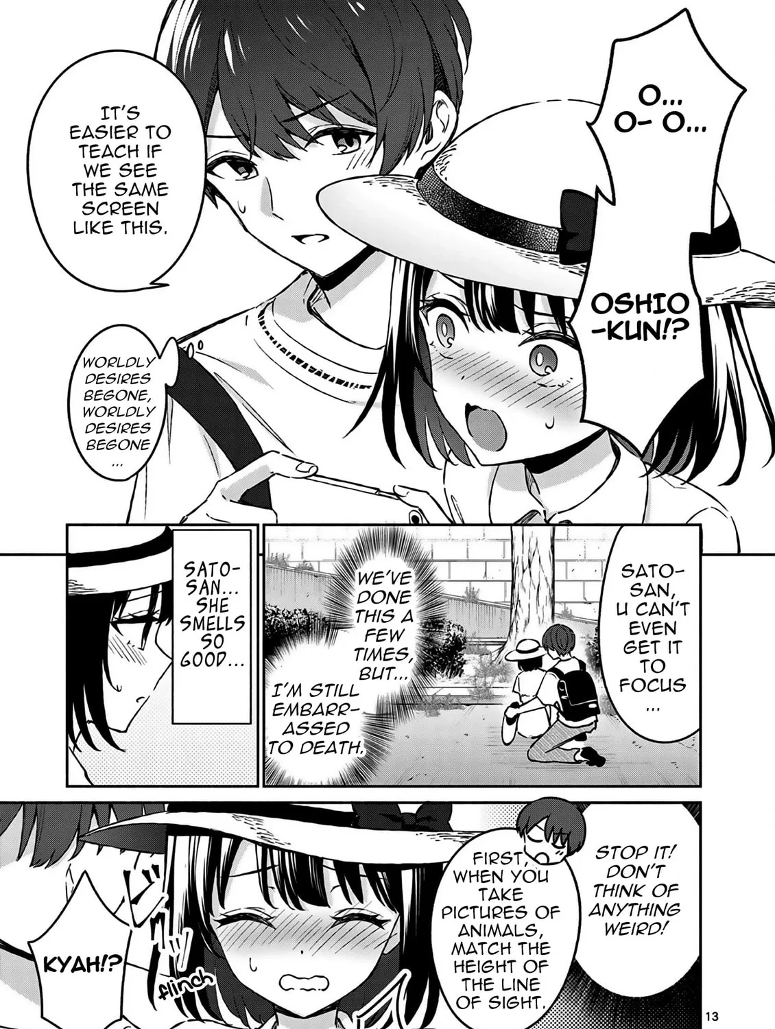 Shiotaiou no Sato-san ga Ore ni dake Amai Chapter 24 page 27 - 