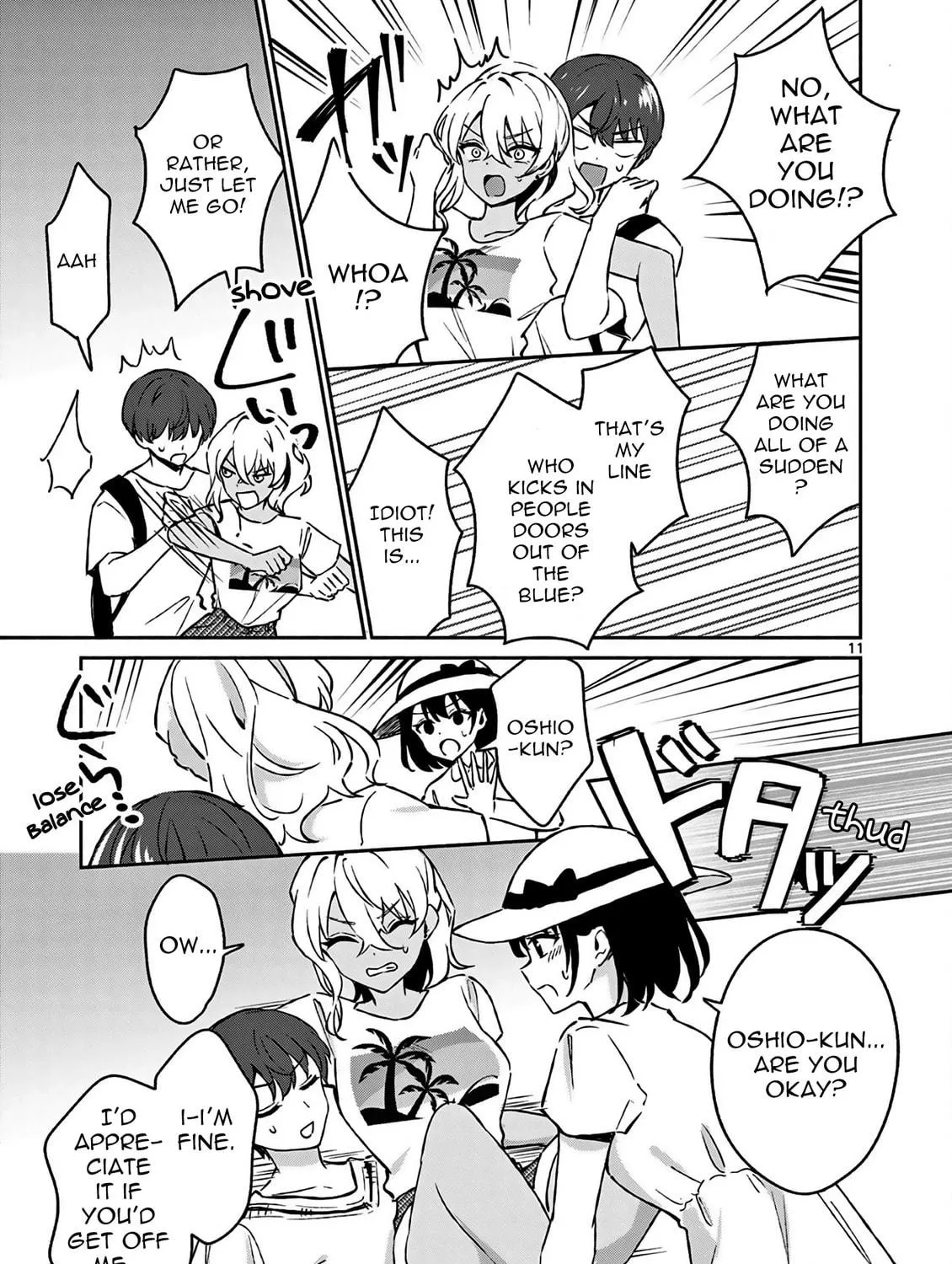 Shiotaiou no Sato-san ga Ore ni dake Amai Chapter 25 page 23 - 