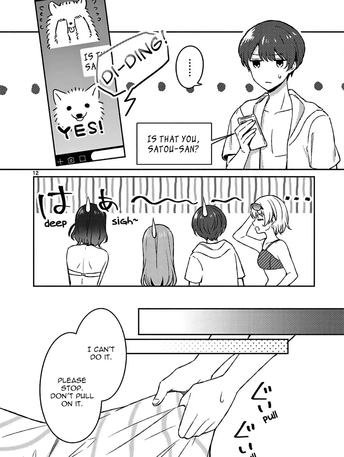 Shiotaiou no Sato-san ga Ore ni dake Amai Chapter 28 page 25 - 