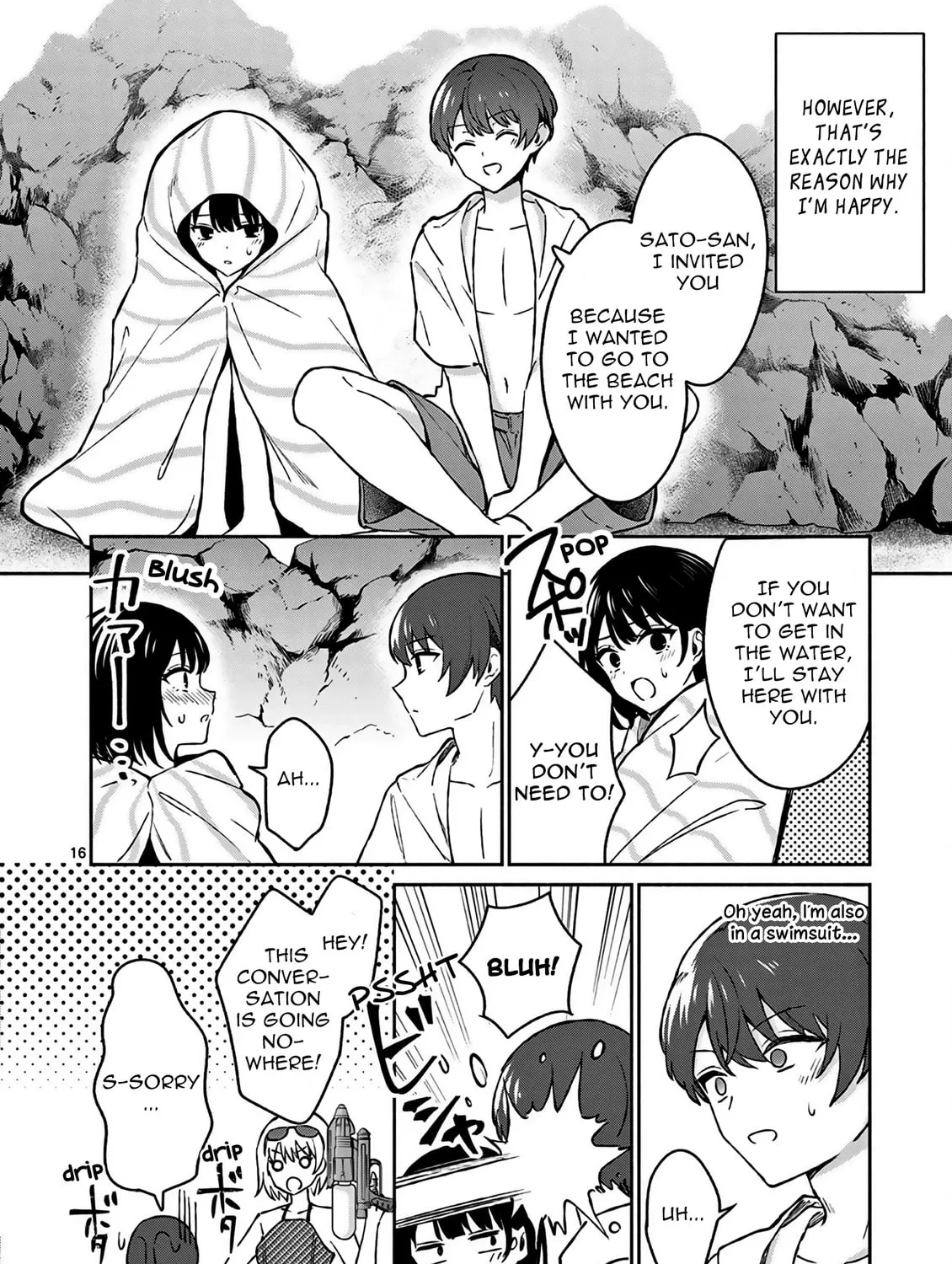 Shiotaiou no Sato-san ga Ore ni dake Amai Chapter 28 page 33 - 