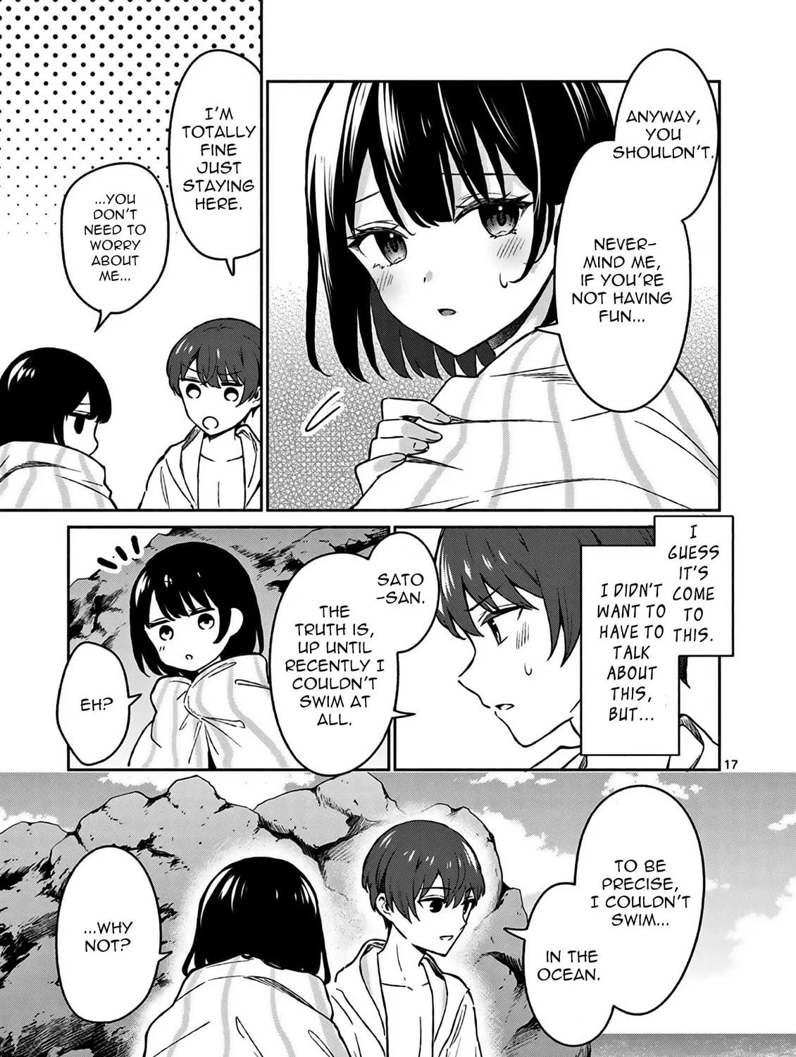 Shiotaiou no Sato-san ga Ore ni dake Amai Chapter 28 page 35 - 
