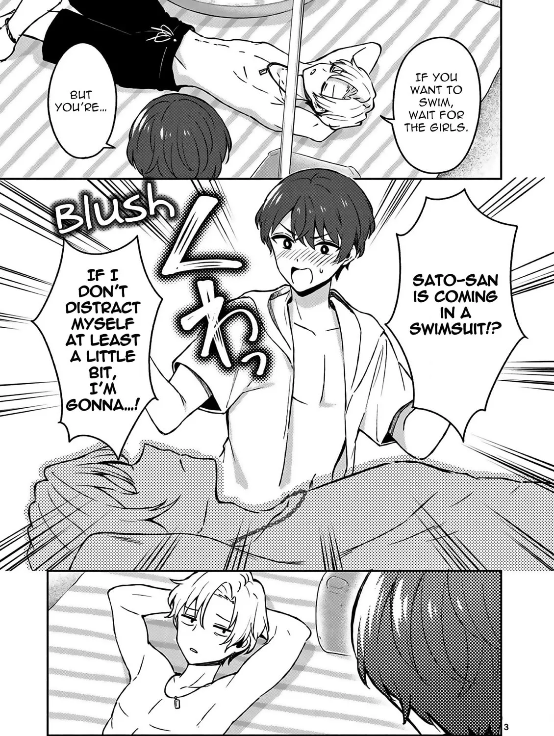 Shiotaiou no Sato-san ga Ore ni dake Amai Chapter 28 page 7 - 
