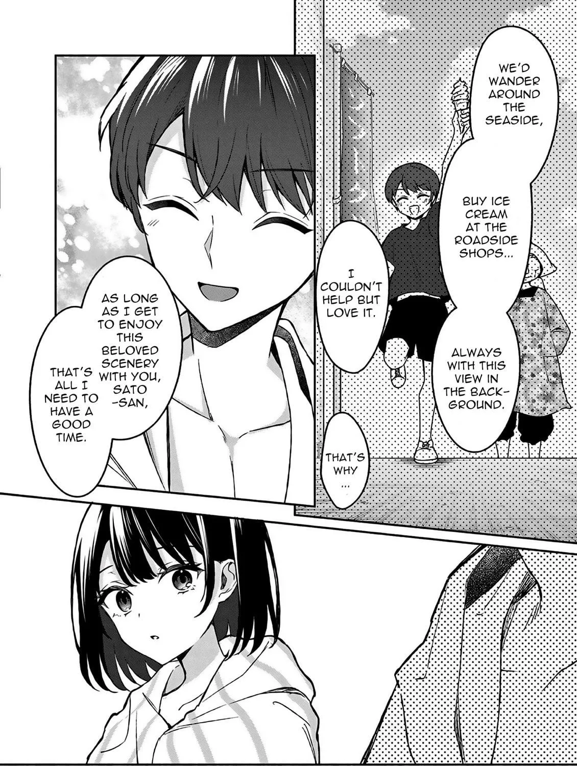 Shiotaiou no Sato-san ga Ore ni dake Amai Chapter 29 page 17 - 