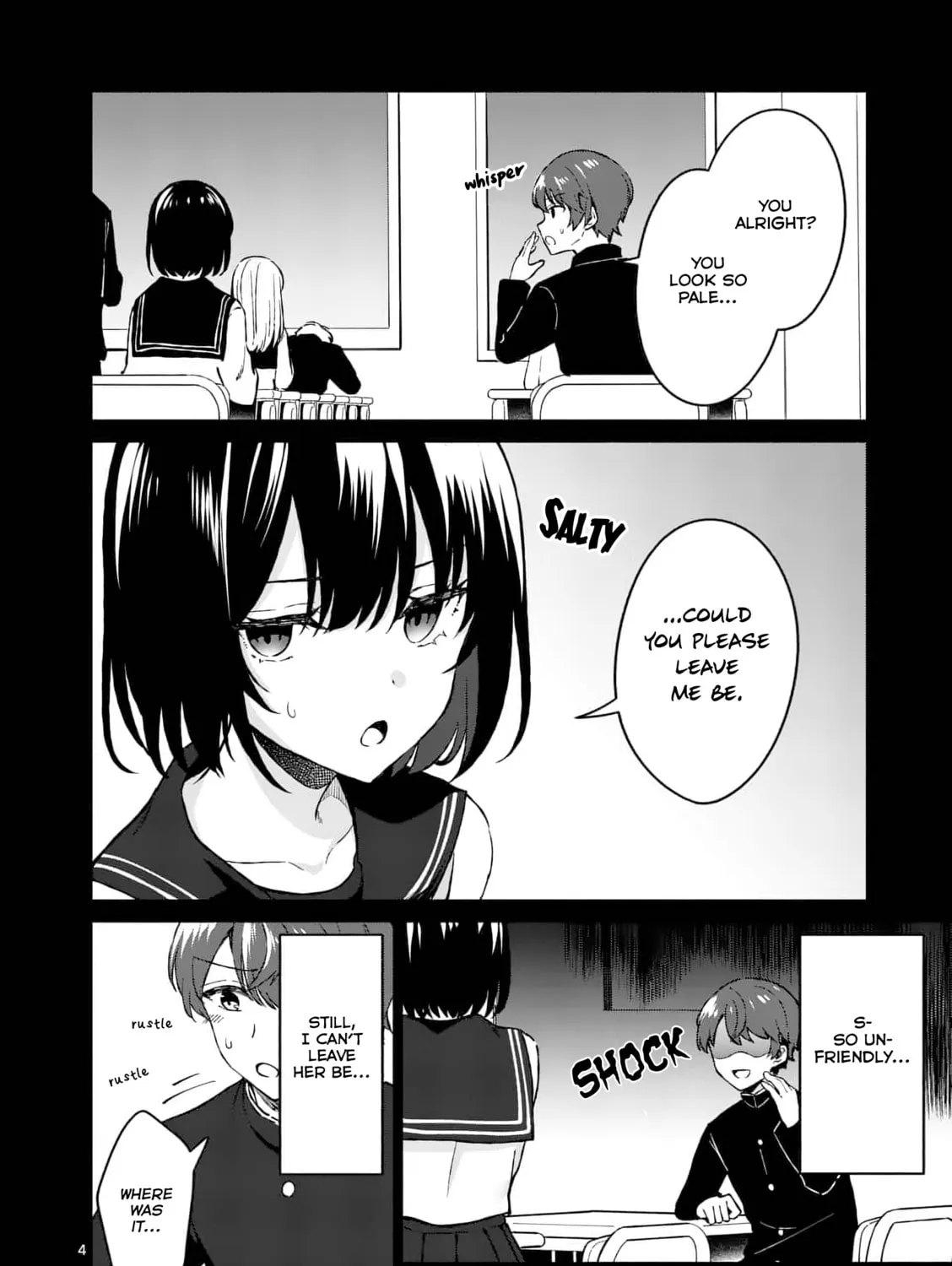 Shiotaiou no Sato-san ga Ore ni dake Amai Chapter 3 page 7 - 