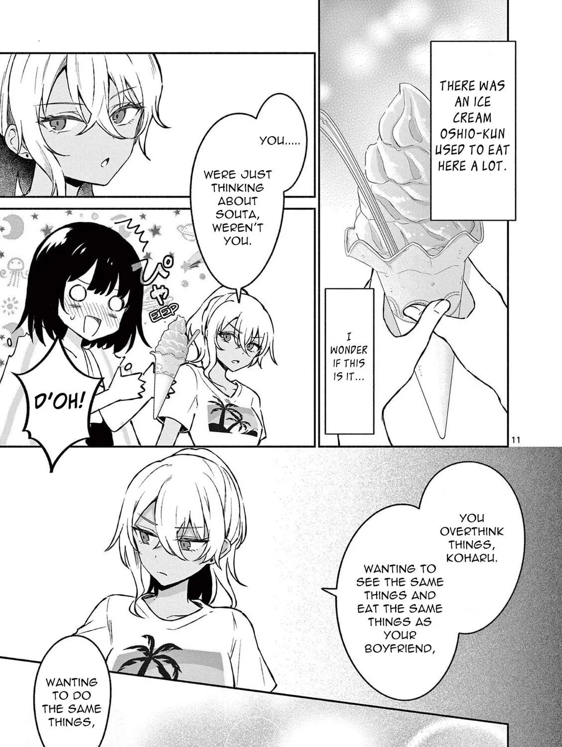 Shiotaiou no Sato-san ga Ore ni dake Amai Chapter 30 page 23 - 