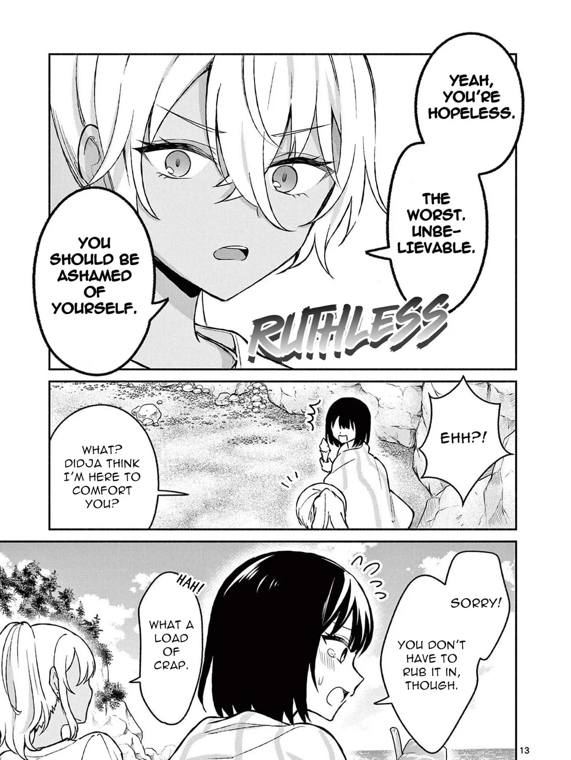 Shiotaiou no Sato-san ga Ore ni dake Amai Chapter 30 page 27 - 