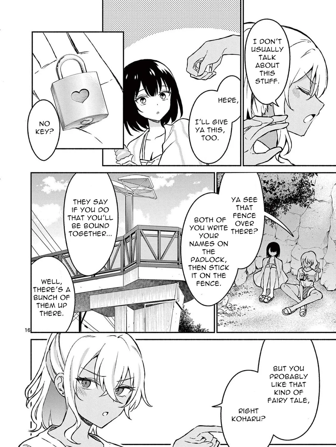 Shiotaiou no Sato-san ga Ore ni dake Amai Chapter 30 page 33 - 