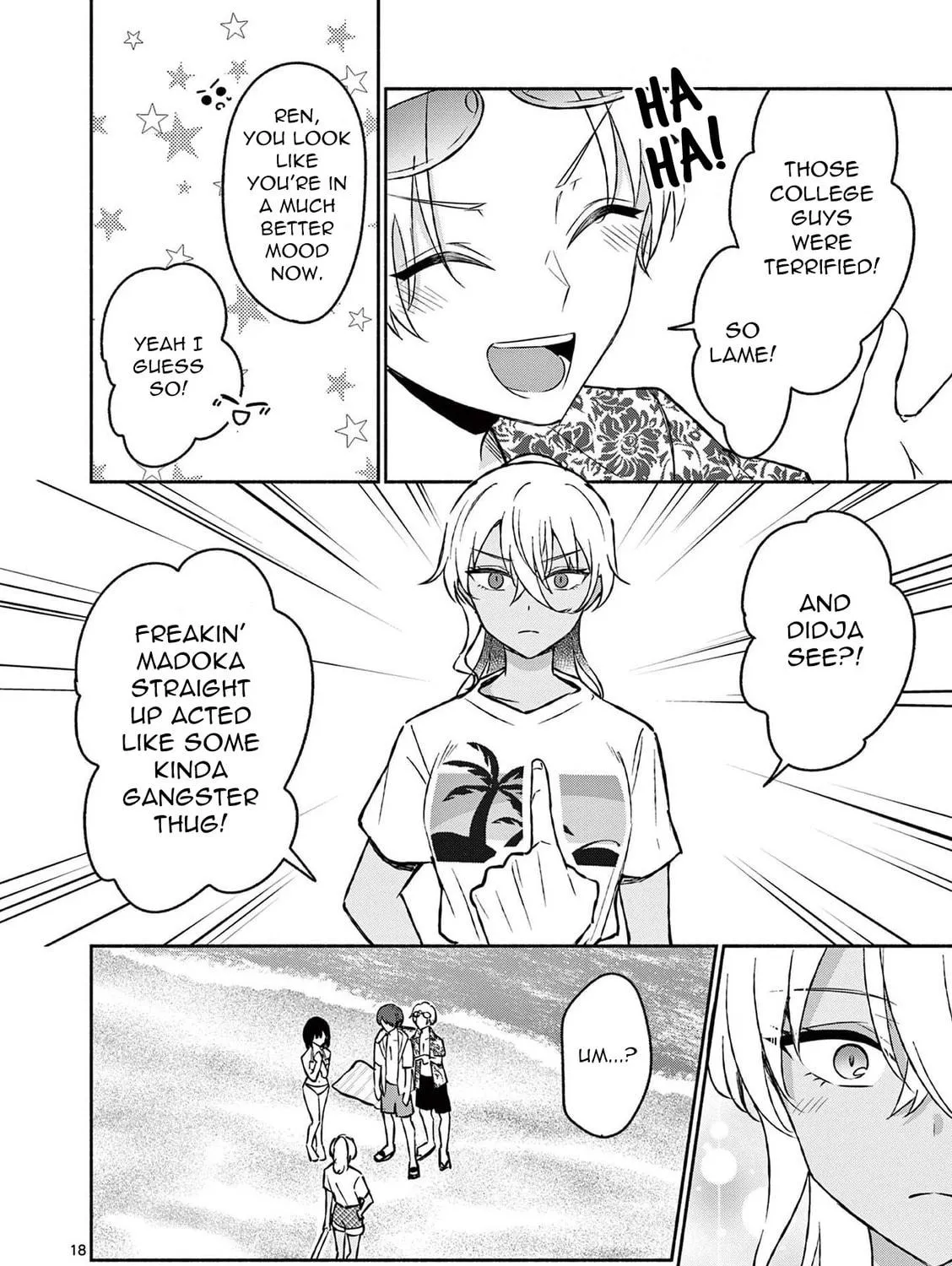 Shiotaiou no Sato-san ga Ore ni dake Amai Chapter 31 page 35 - 