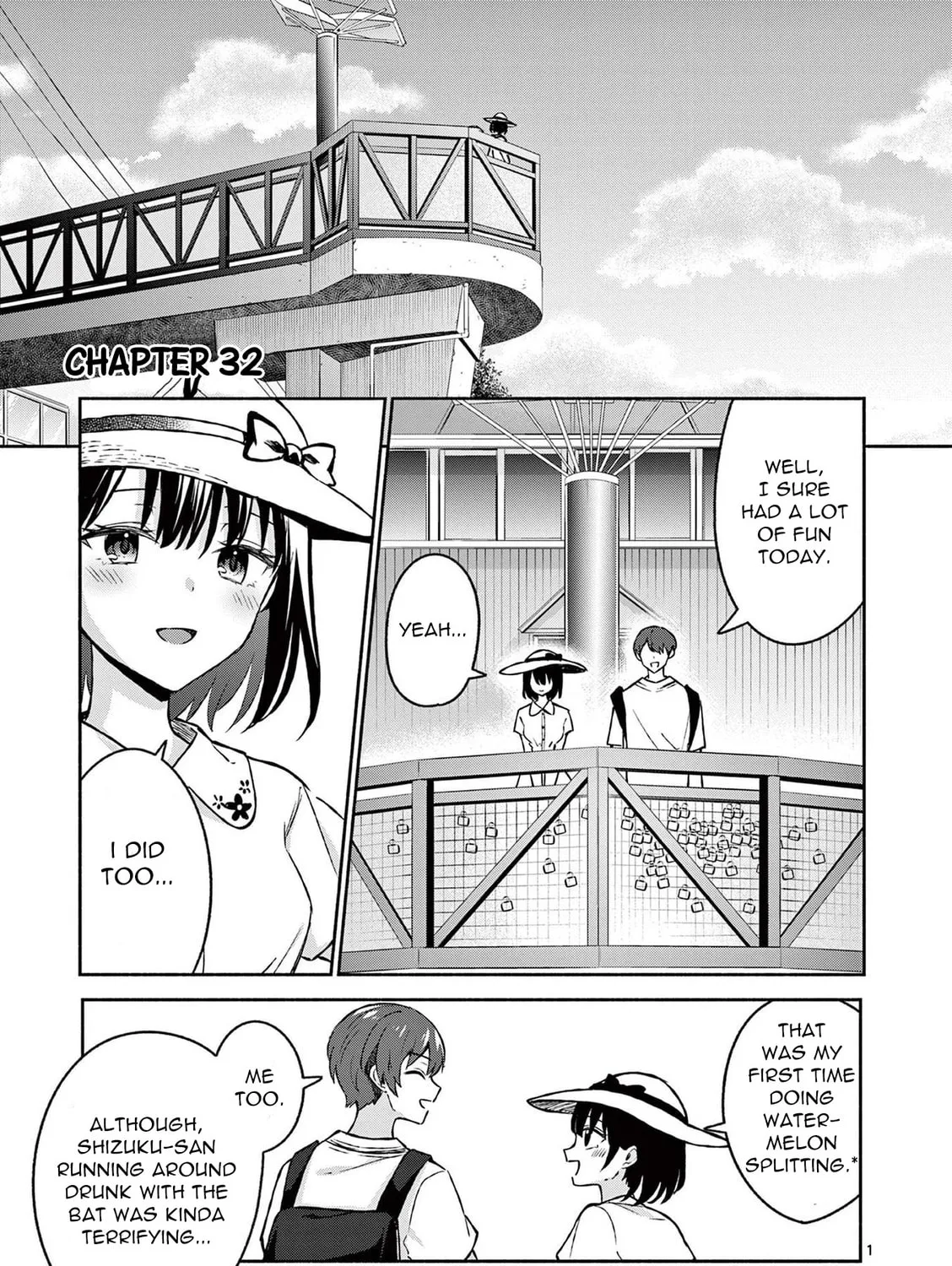 Shiotaiou no Sato-san ga Ore ni dake Amai Chapter 32 page 1 - 