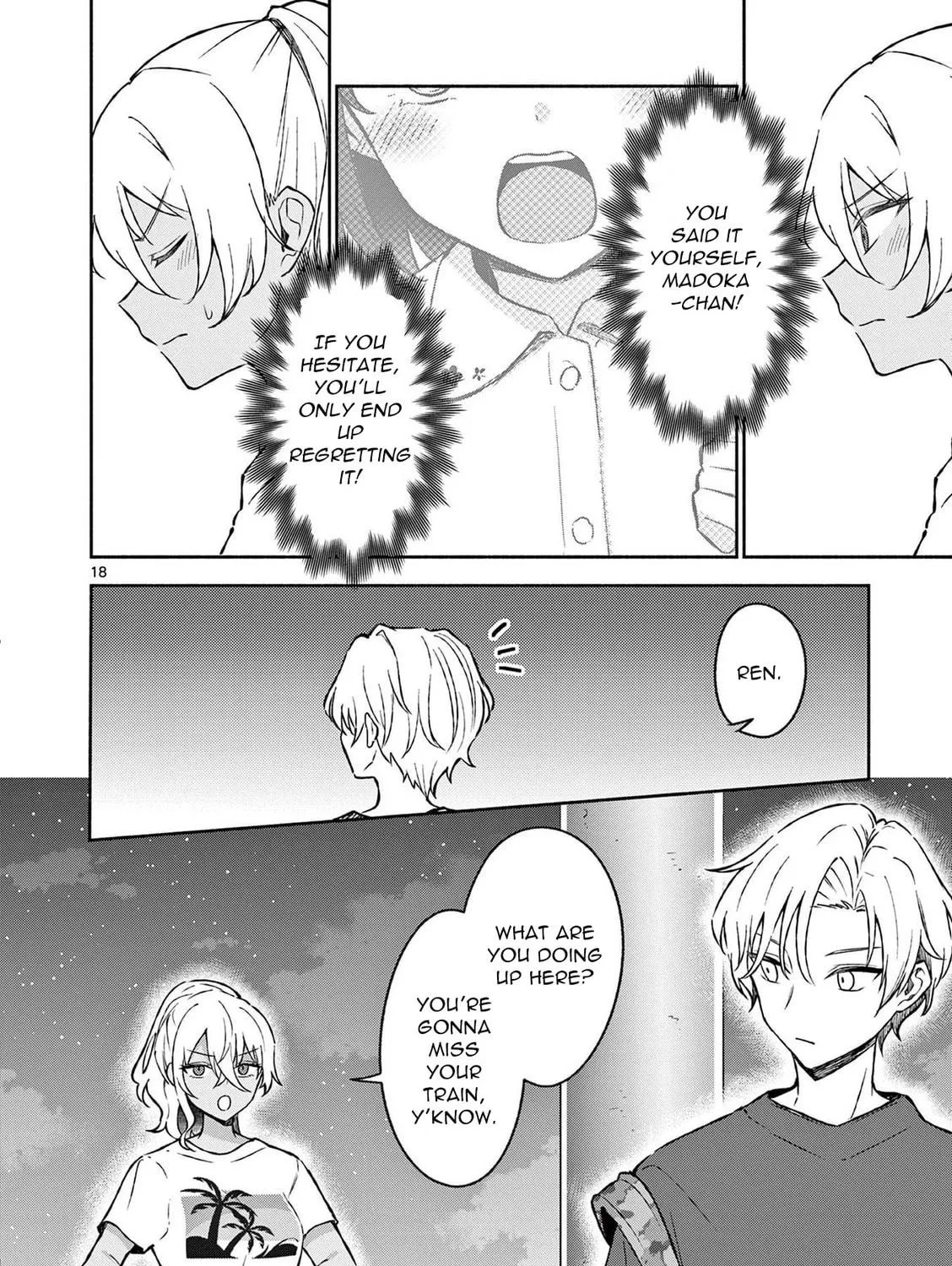 Shiotaiou no Sato-san ga Ore ni dake Amai Chapter 32 page 35 - 