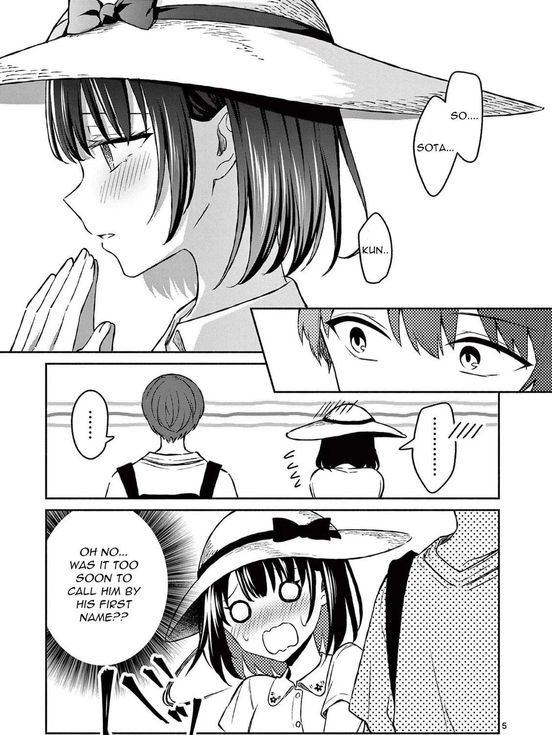 Shiotaiou no Sato-san ga Ore ni dake Amai Chapter 32 page 9 - 