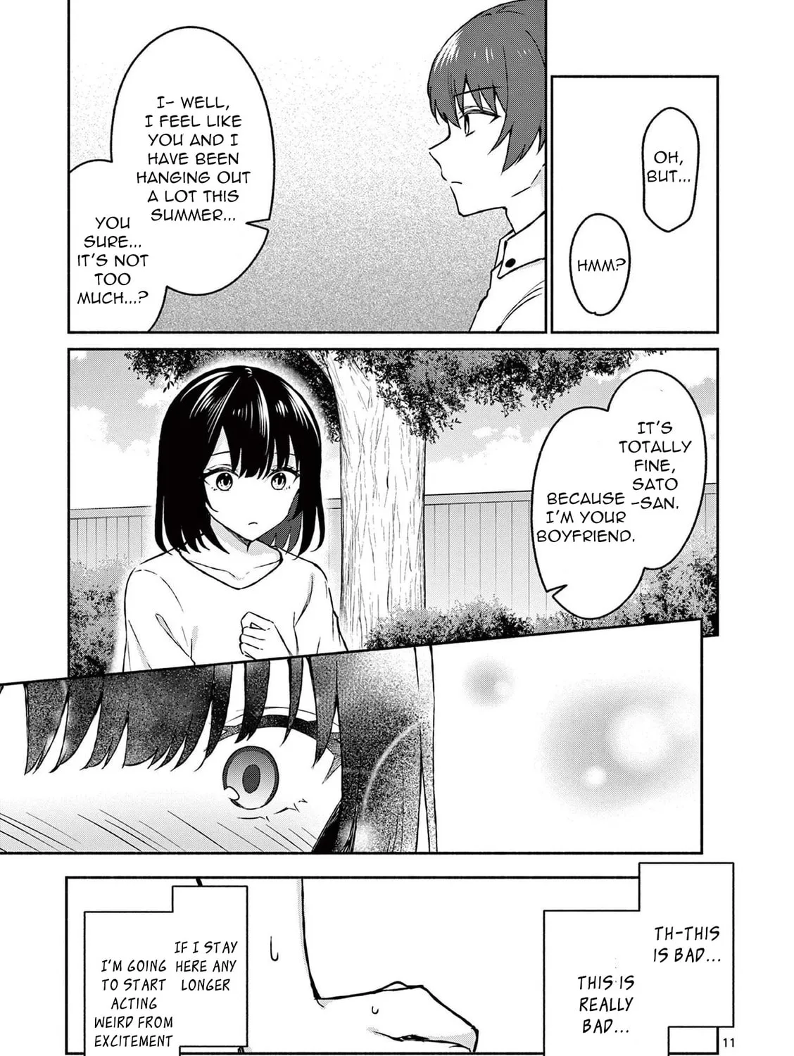Shiotaiou no Sato-san ga Ore ni dake Amai Chapter 33 page 21 - 