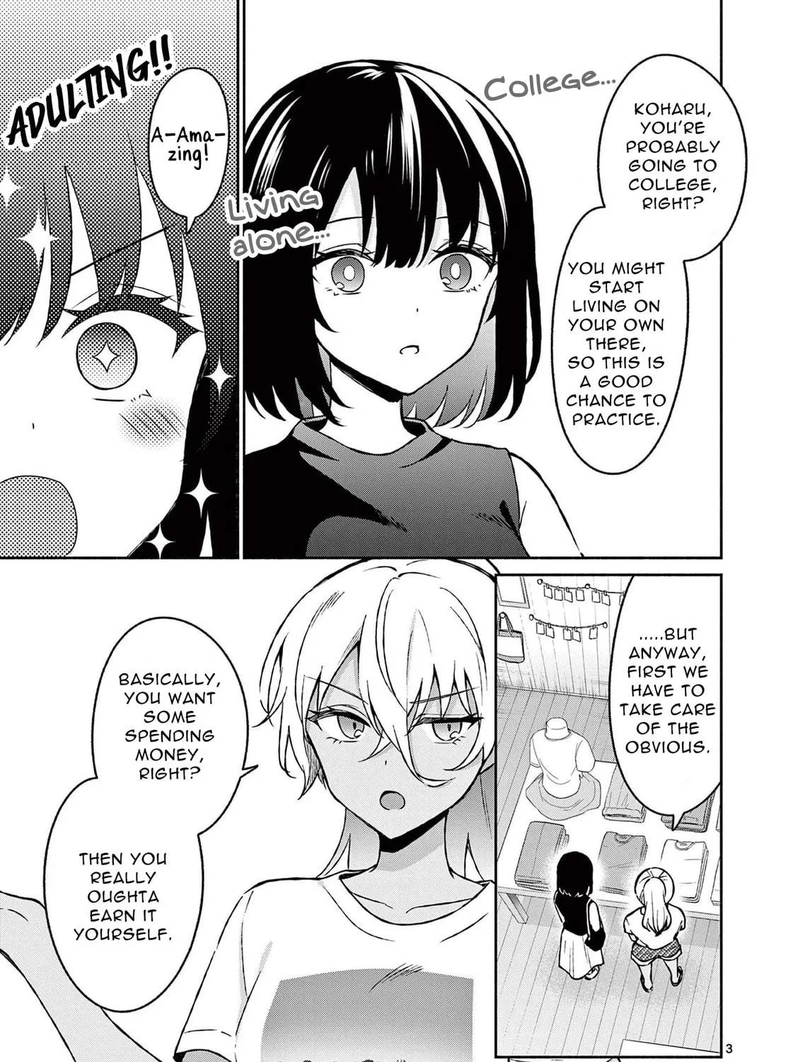 Shiotaiou no Sato-san ga Ore ni dake Amai Chapter 34 page 5 - 