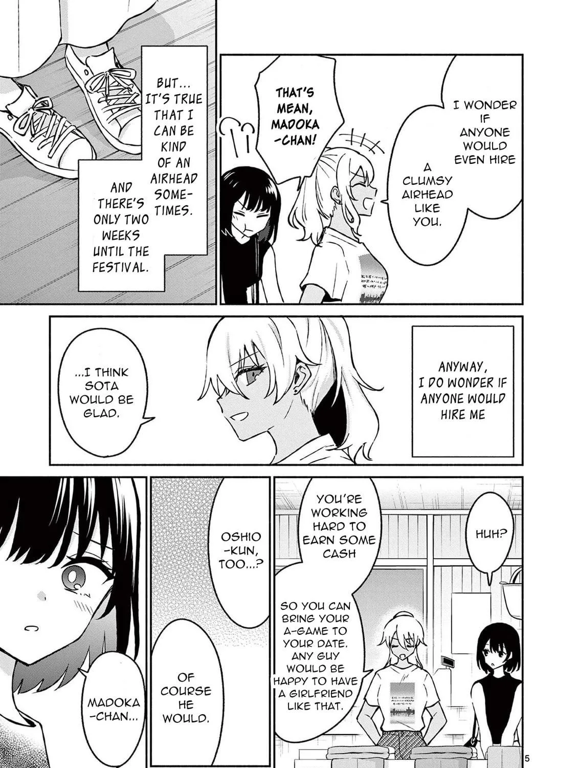 Shiotaiou no Sato-san ga Ore ni dake Amai Chapter 34 page 9 - 