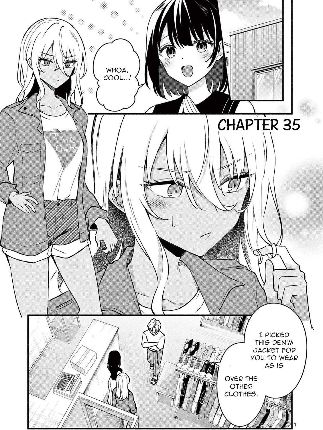Shiotaiou no Sato-san ga Ore ni dake Amai Chapter 35 page 1 - 
