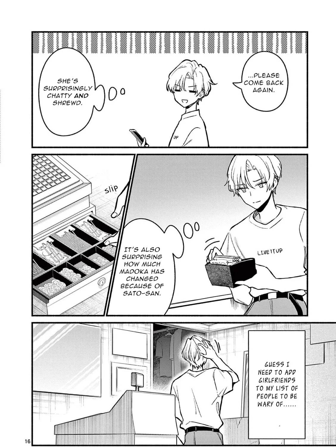 Shiotaiou no Sato-san ga Ore ni dake Amai Chapter 35 page 31 - 