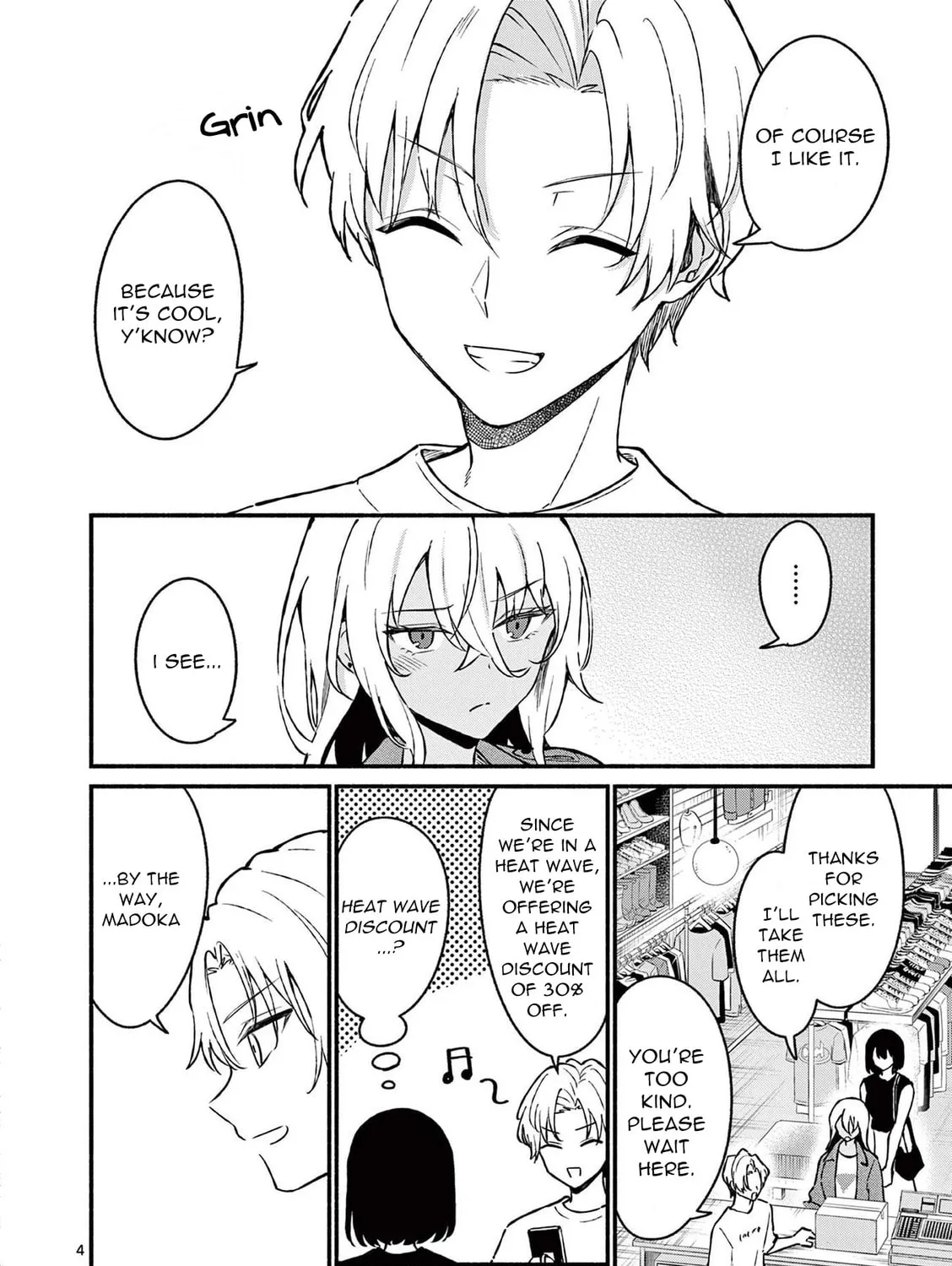 Shiotaiou no Sato-san ga Ore ni dake Amai Chapter 35 page 7 - 