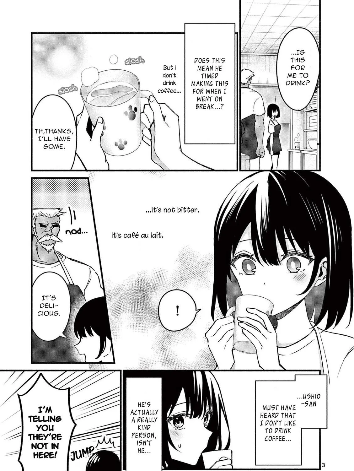 Shiotaiou no Sato-san ga Ore ni dake Amai Chapter 37 page 5 - 