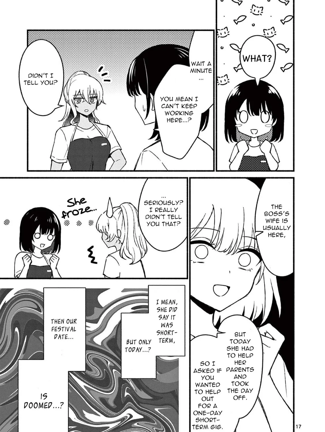 Shiotaiou no Sato-san ga Ore ni dake Amai Chapter 38 page 33 - 