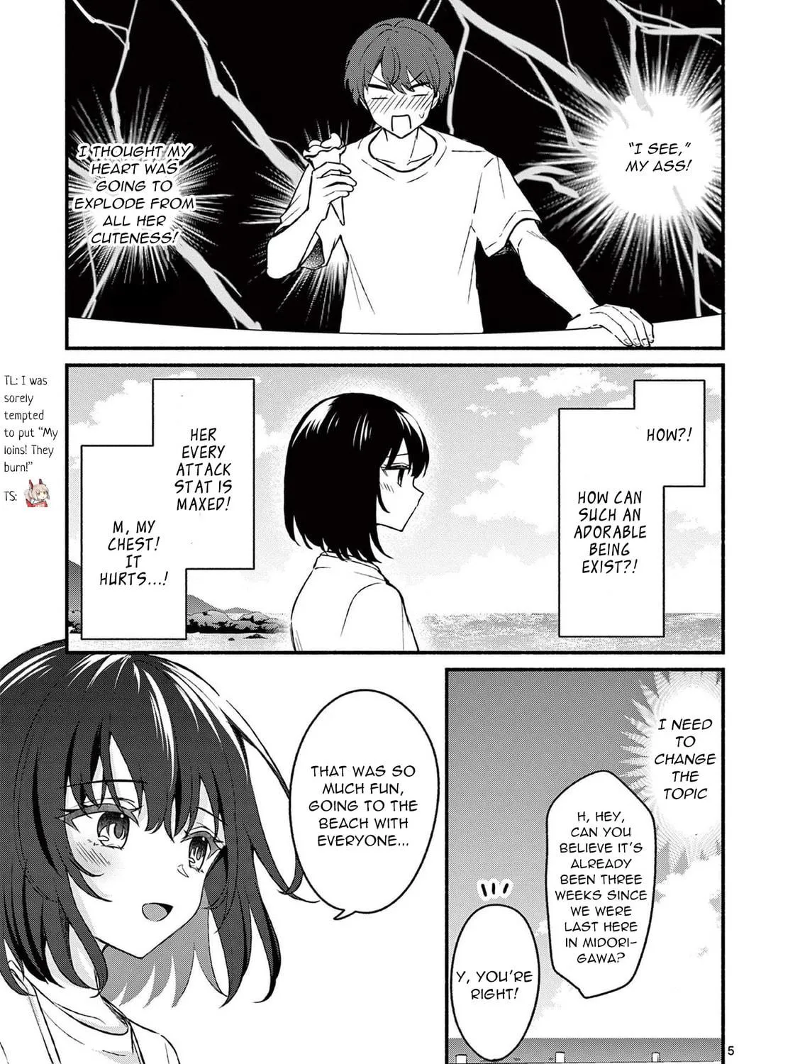 Shiotaiou no Sato-san ga Ore ni dake Amai Chapter 38 page 9 - 