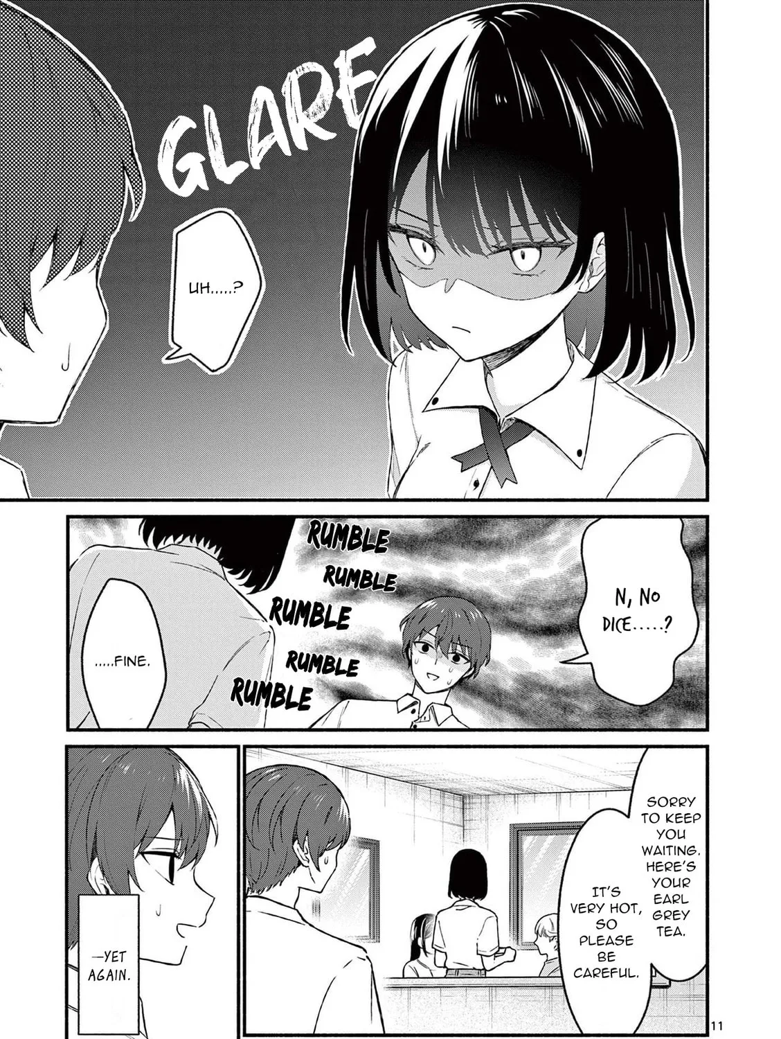 Shiotaiou no Sato-san ga Ore ni dake Amai Chapter 44 page 21 - 