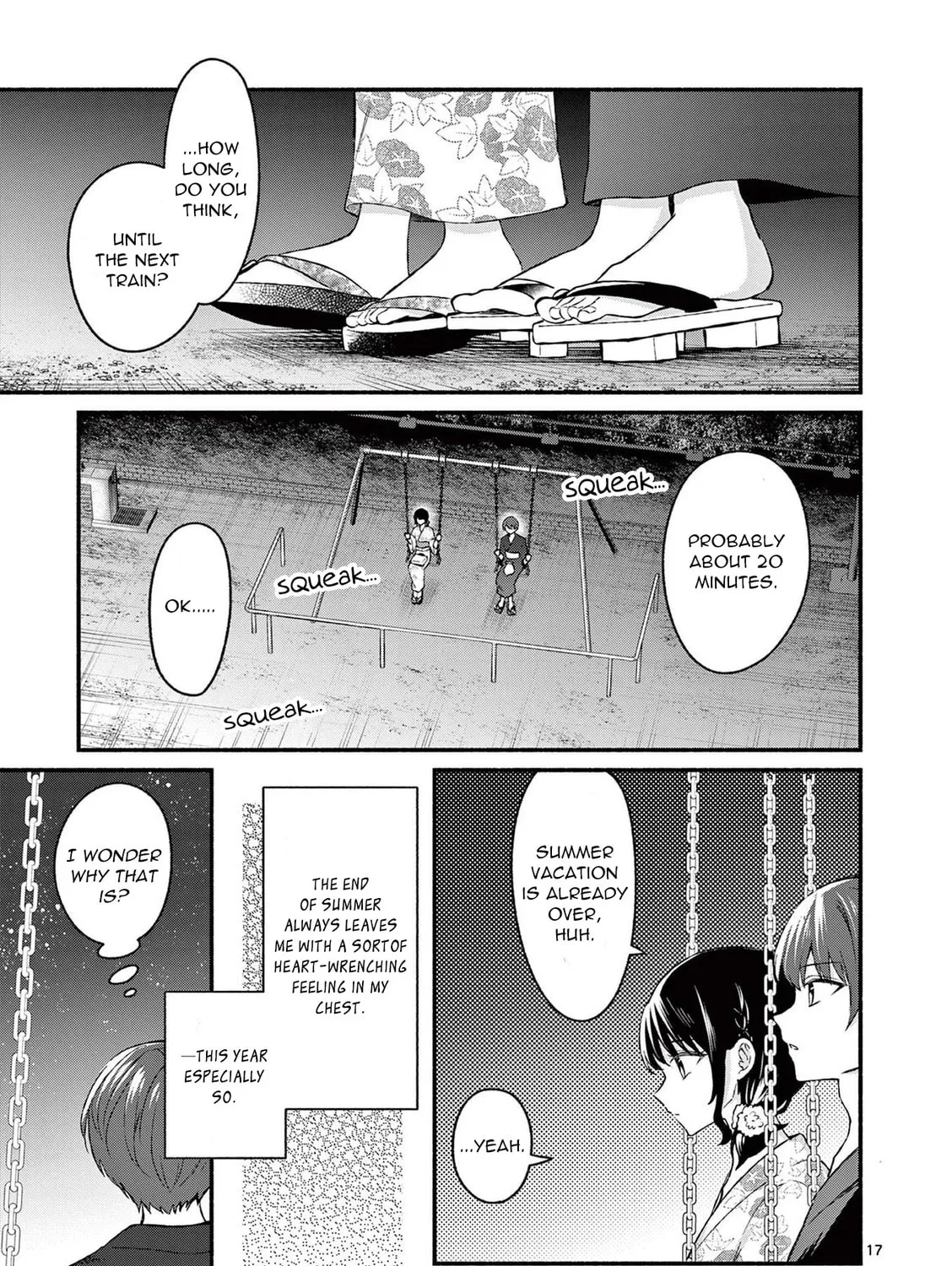 Shiotaiou no Sato-san ga Ore ni dake Amai Chapter 46 page 33 - 
