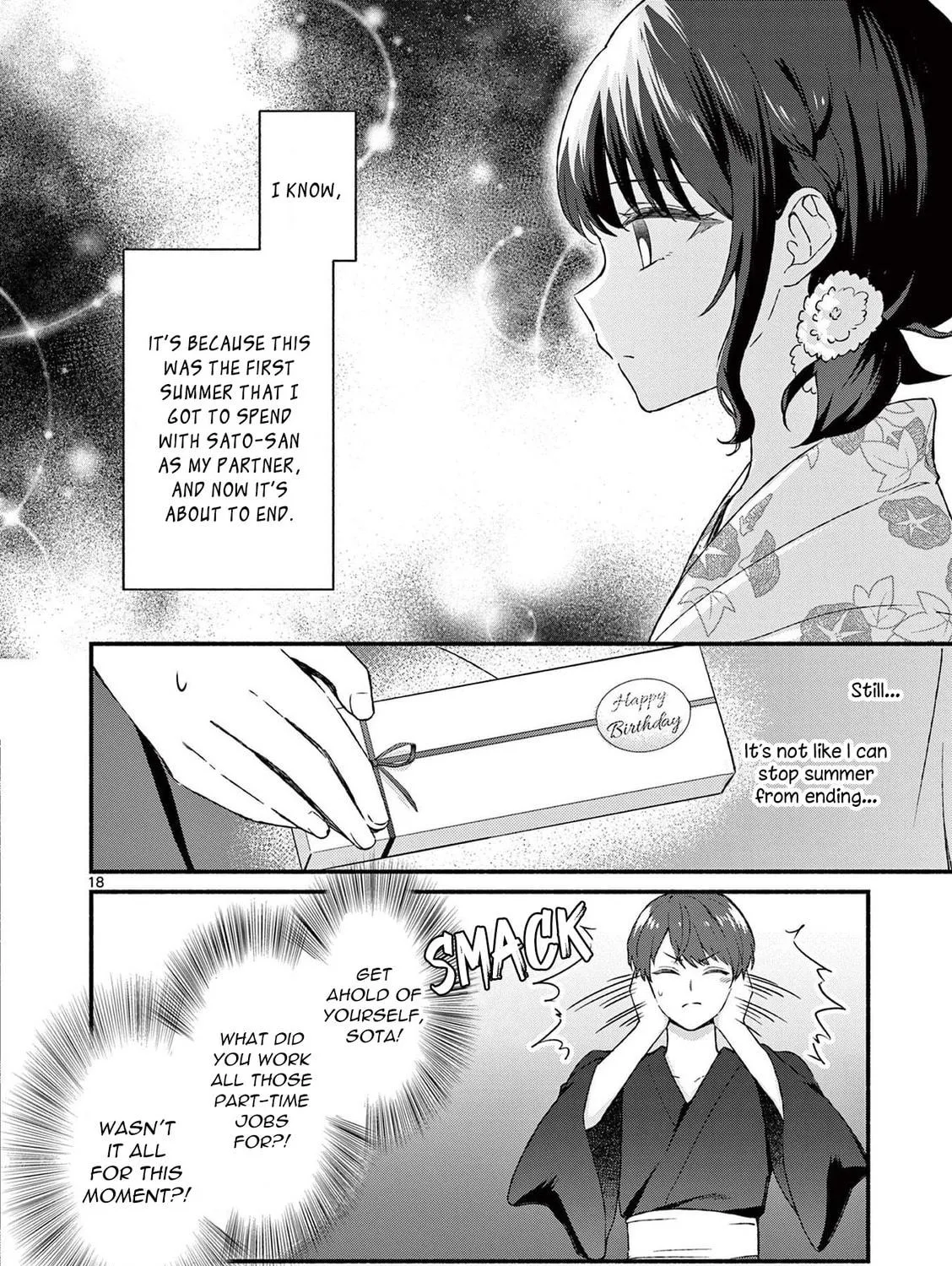 Shiotaiou no Sato-san ga Ore ni dake Amai Chapter 46 page 35 - 