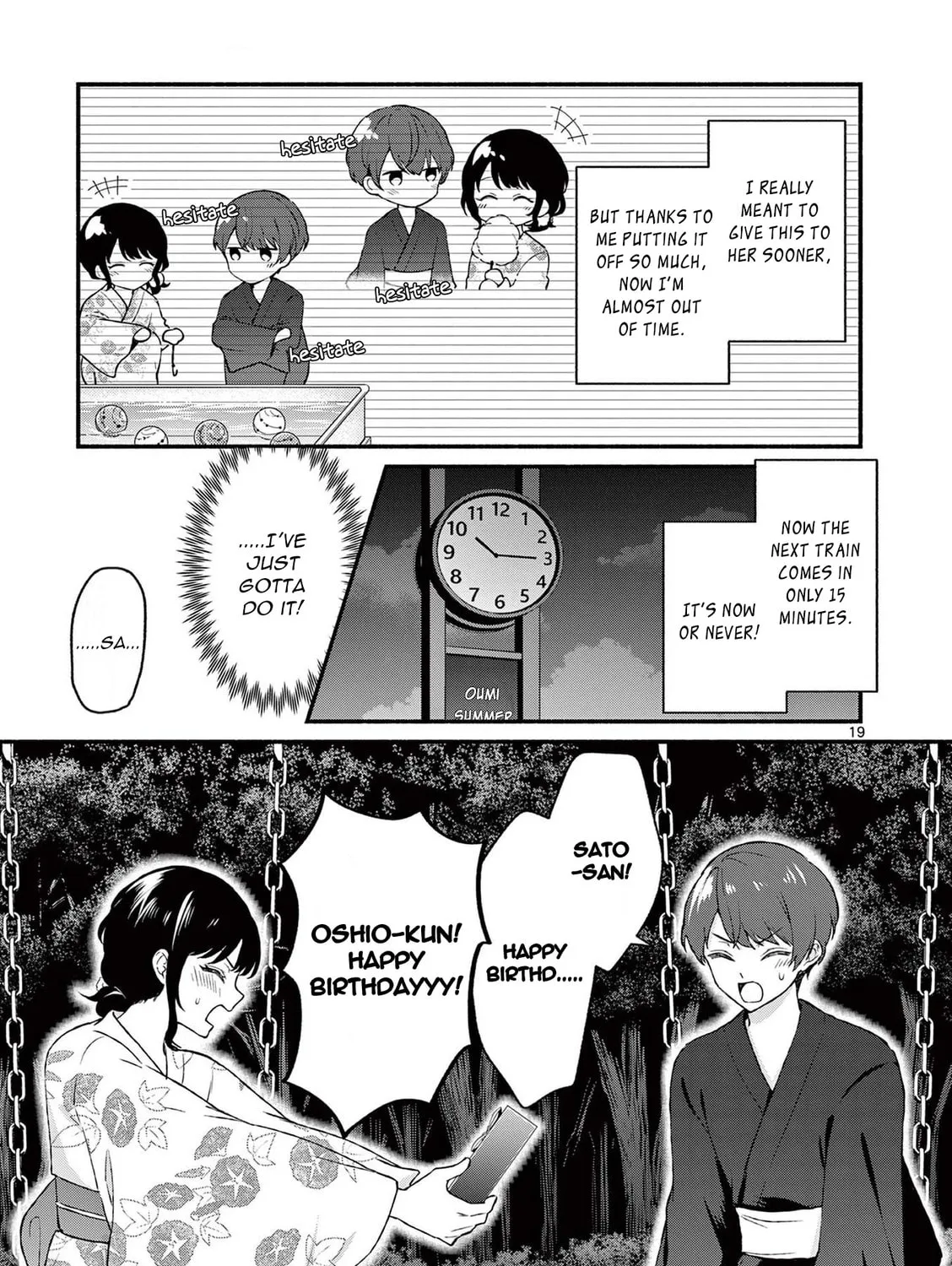 Shiotaiou no Sato-san ga Ore ni dake Amai Chapter 46 page 37 - 