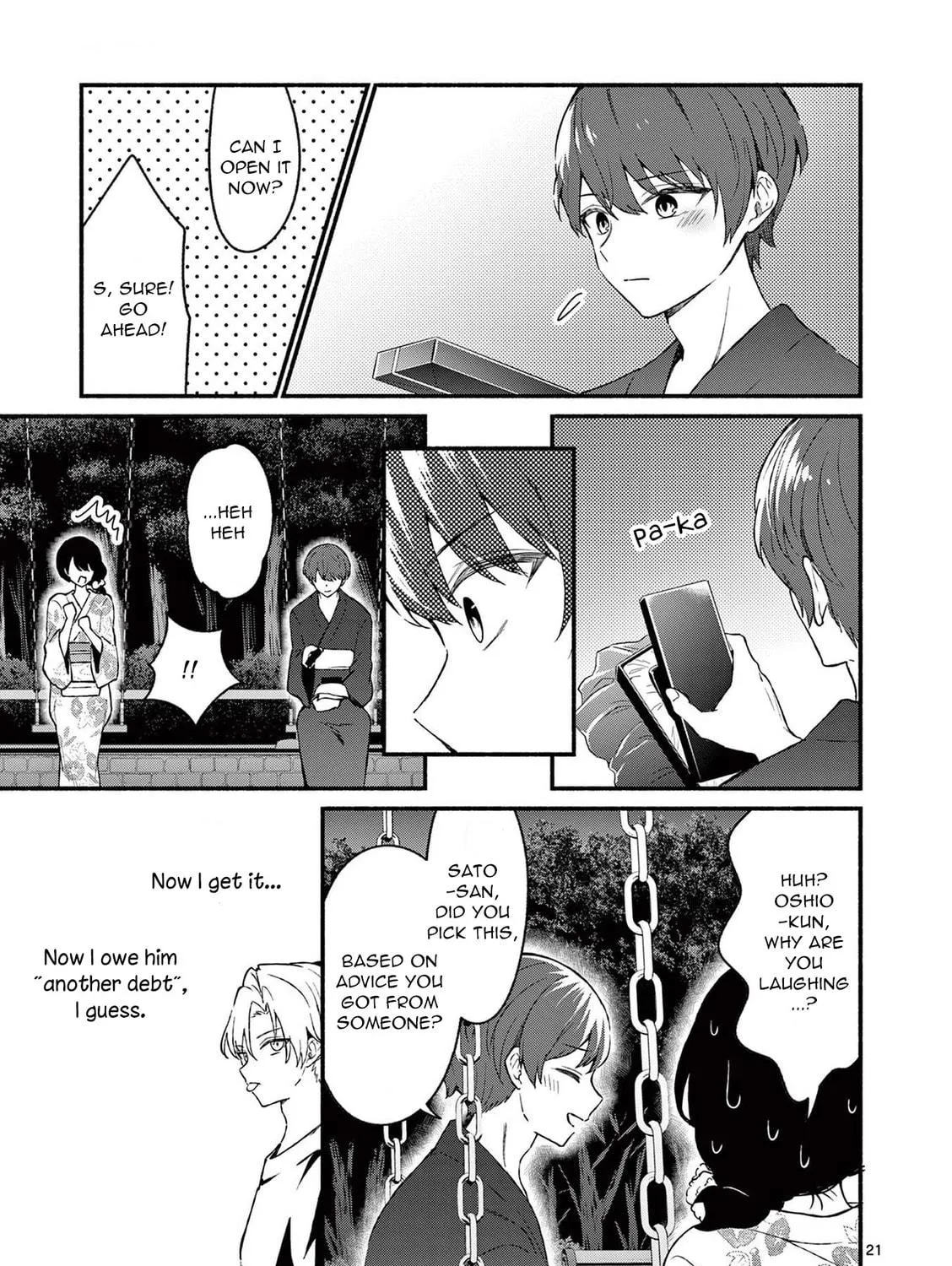 Shiotaiou no Sato-san ga Ore ni dake Amai Chapter 46 page 41 - 