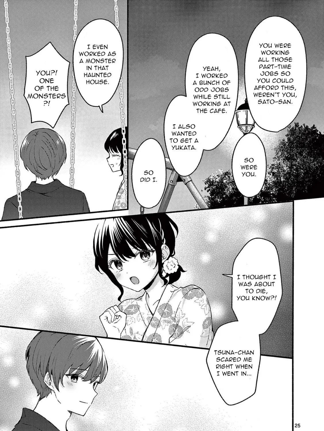 Shiotaiou no Sato-san ga Ore ni dake Amai Chapter 46 page 49 - 