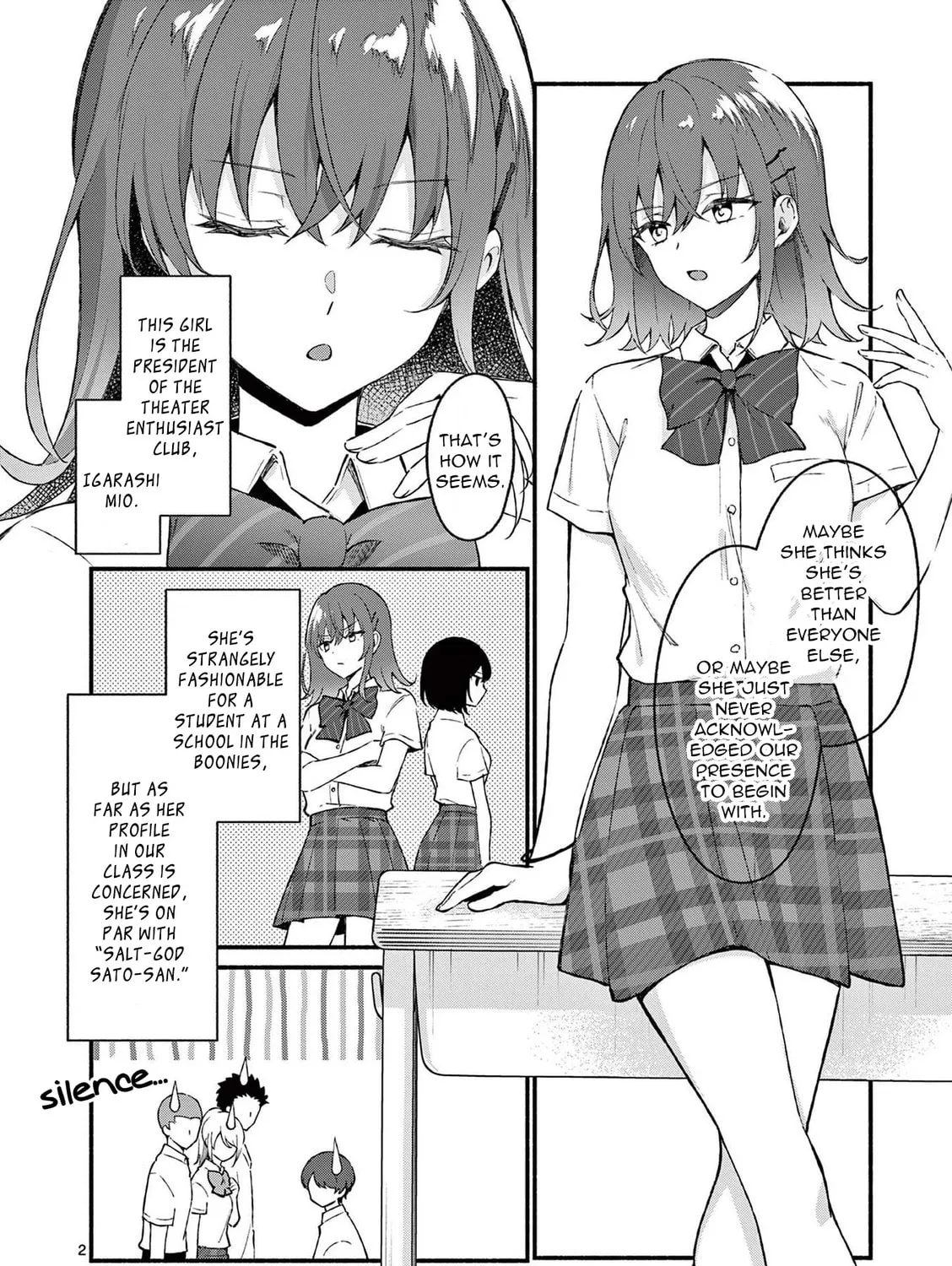 Shiotaiou no Sato-san ga Ore ni dake Amai Chapter 47 page 3 - 