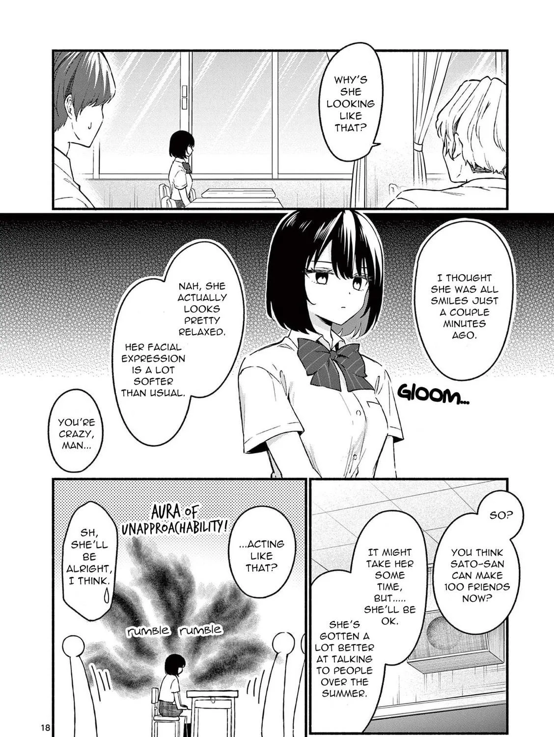 Shiotaiou no Sato-san ga Ore ni dake Amai Chapter 47 page 35 - 