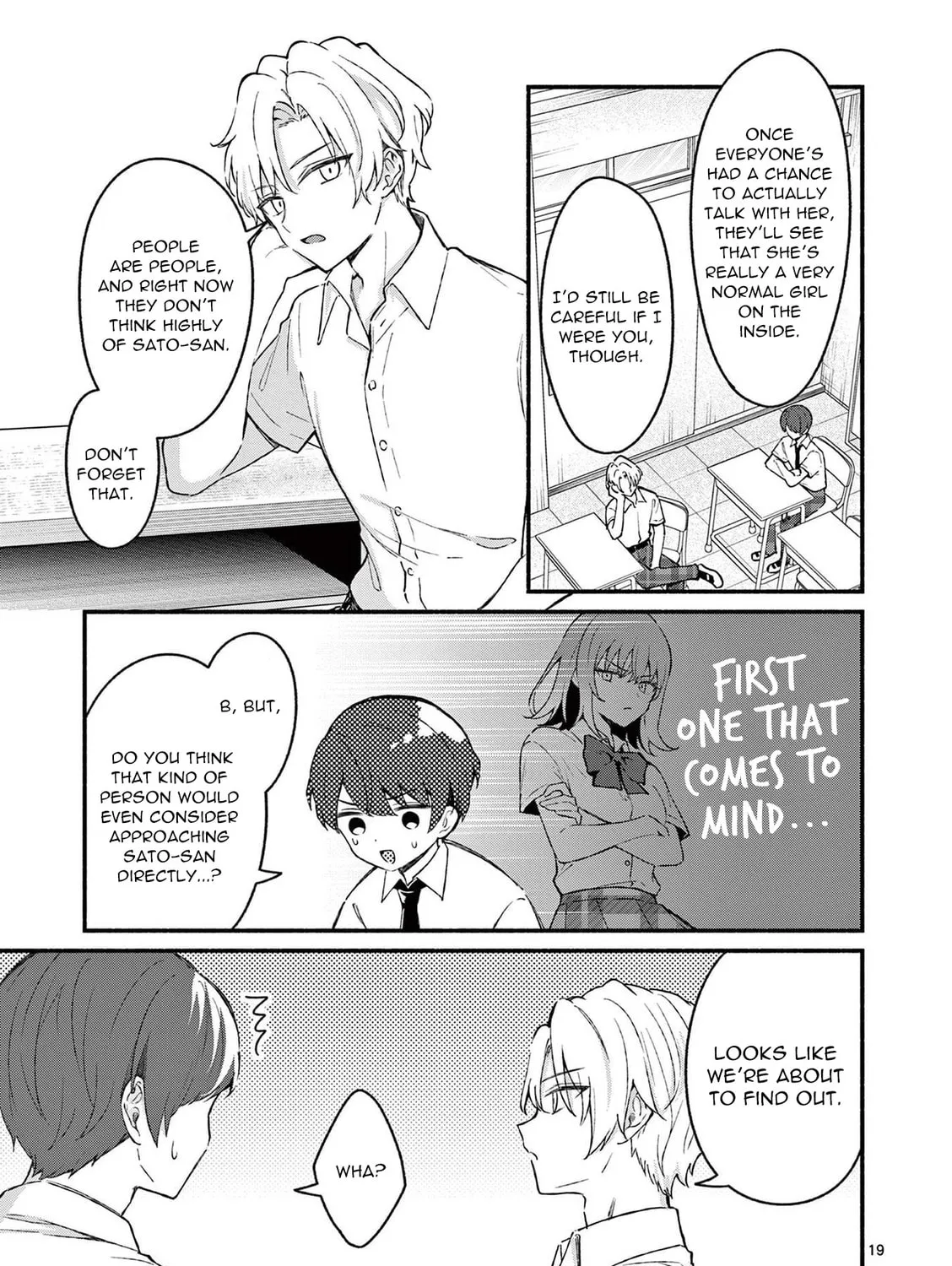 Shiotaiou no Sato-san ga Ore ni dake Amai Chapter 47 page 37 - 