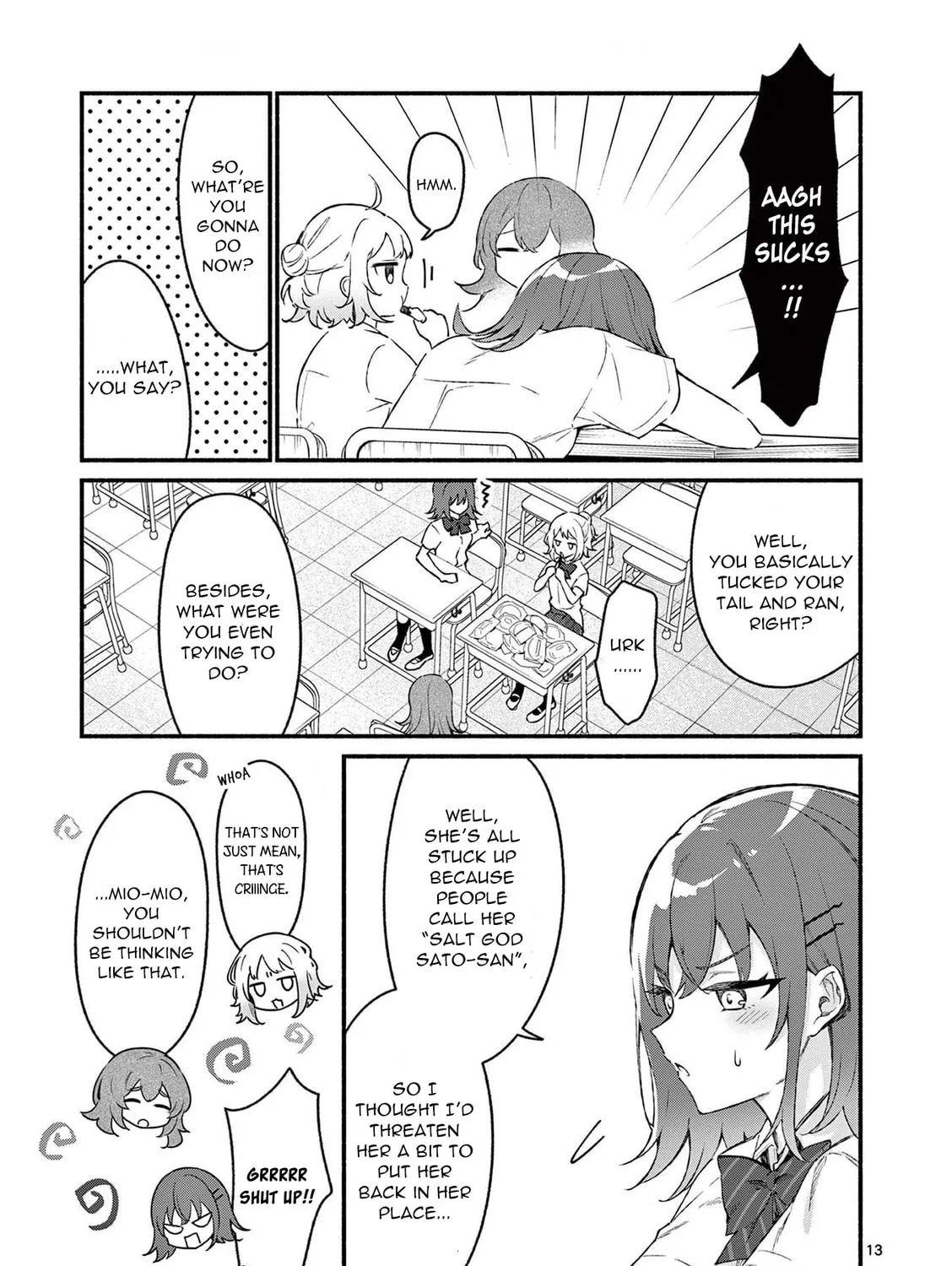 Shiotaiou no Sato-san ga Ore ni dake Amai Chapter 48 page 25 - 
