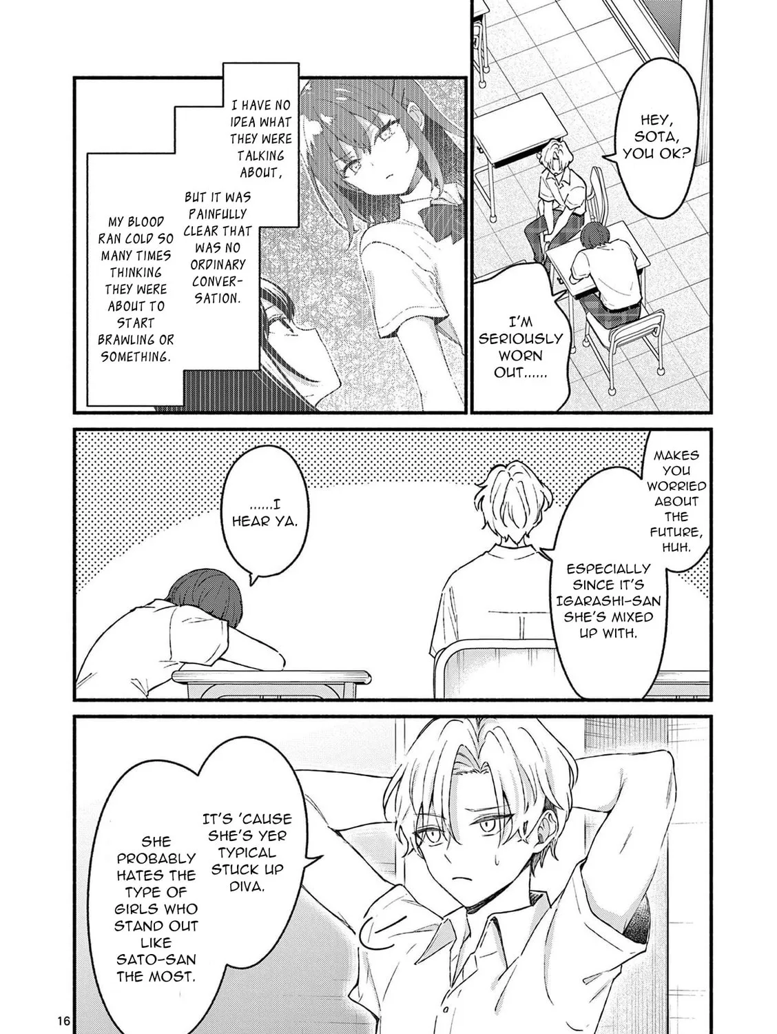 Shiotaiou no Sato-san ga Ore ni dake Amai Chapter 48 page 31 - 