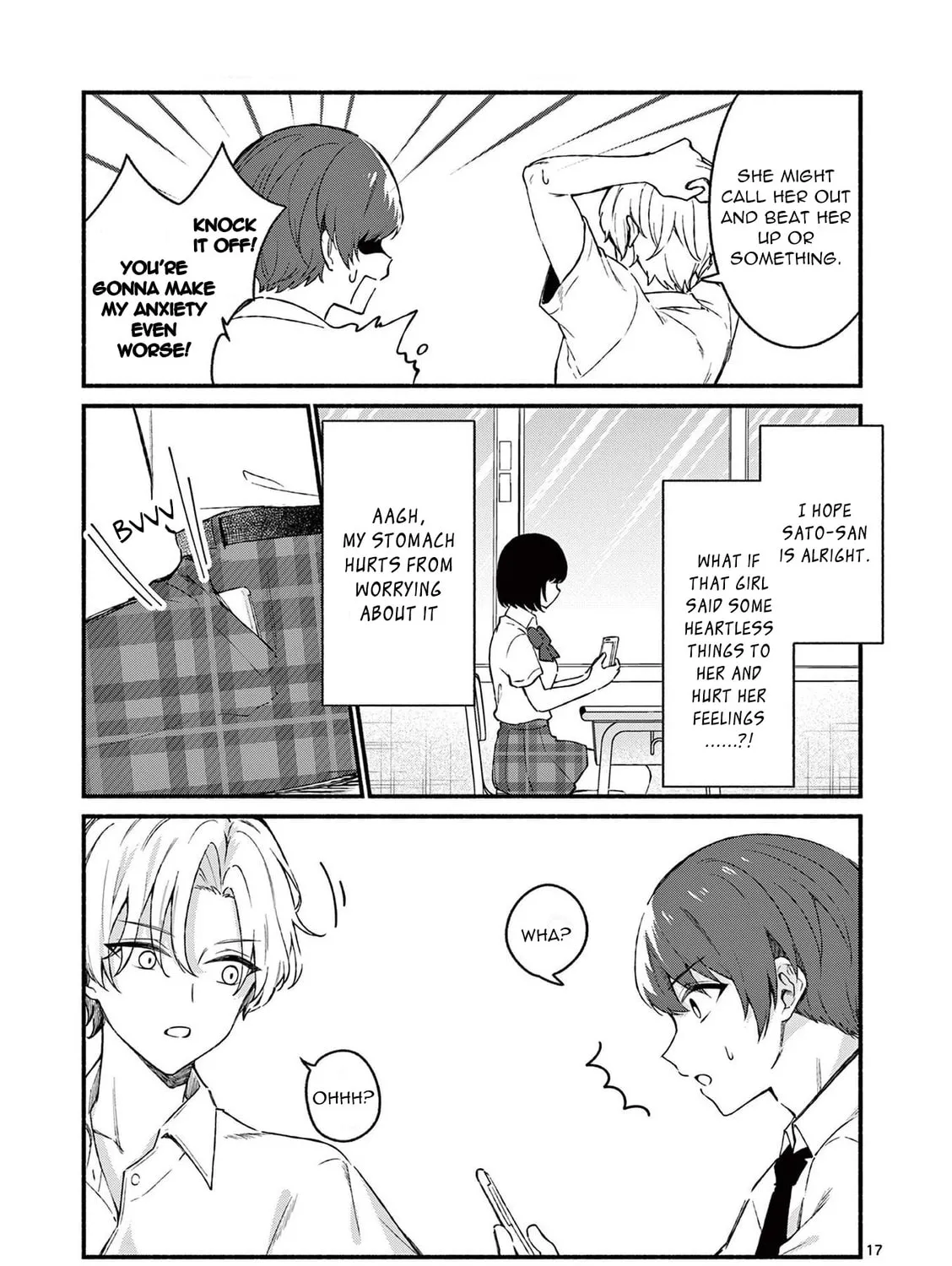 Shiotaiou no Sato-san ga Ore ni dake Amai Chapter 48 page 33 - 