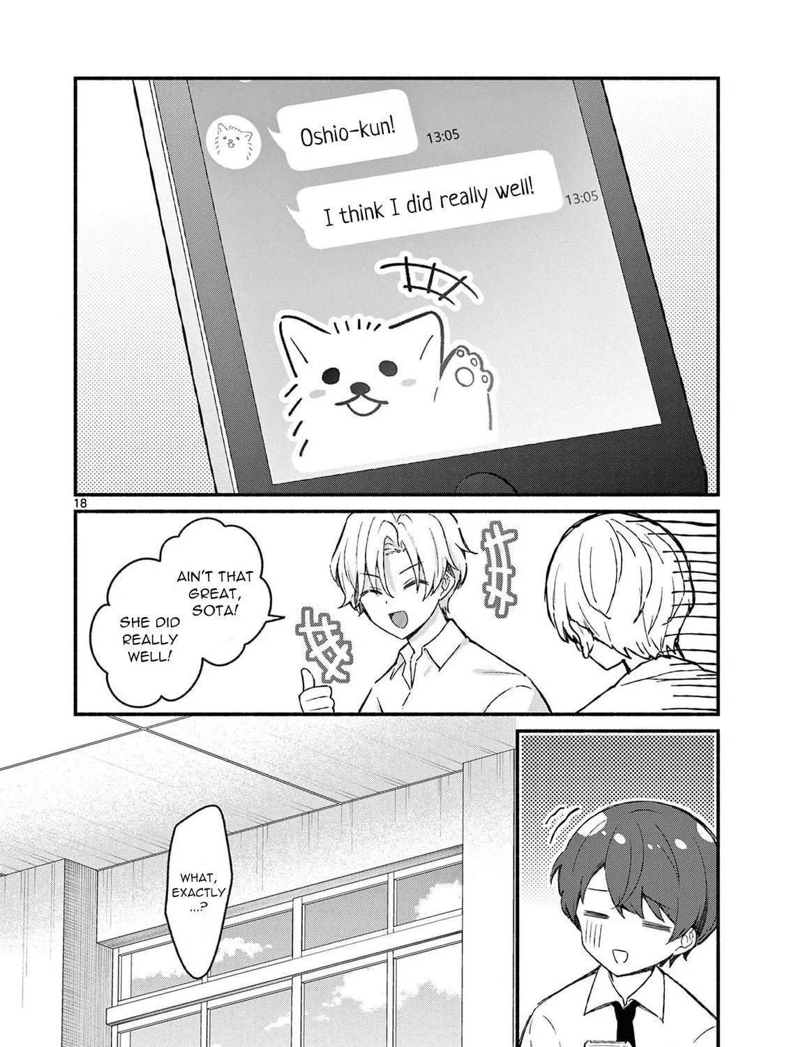 Shiotaiou no Sato-san ga Ore ni dake Amai Chapter 48 page 35 - 