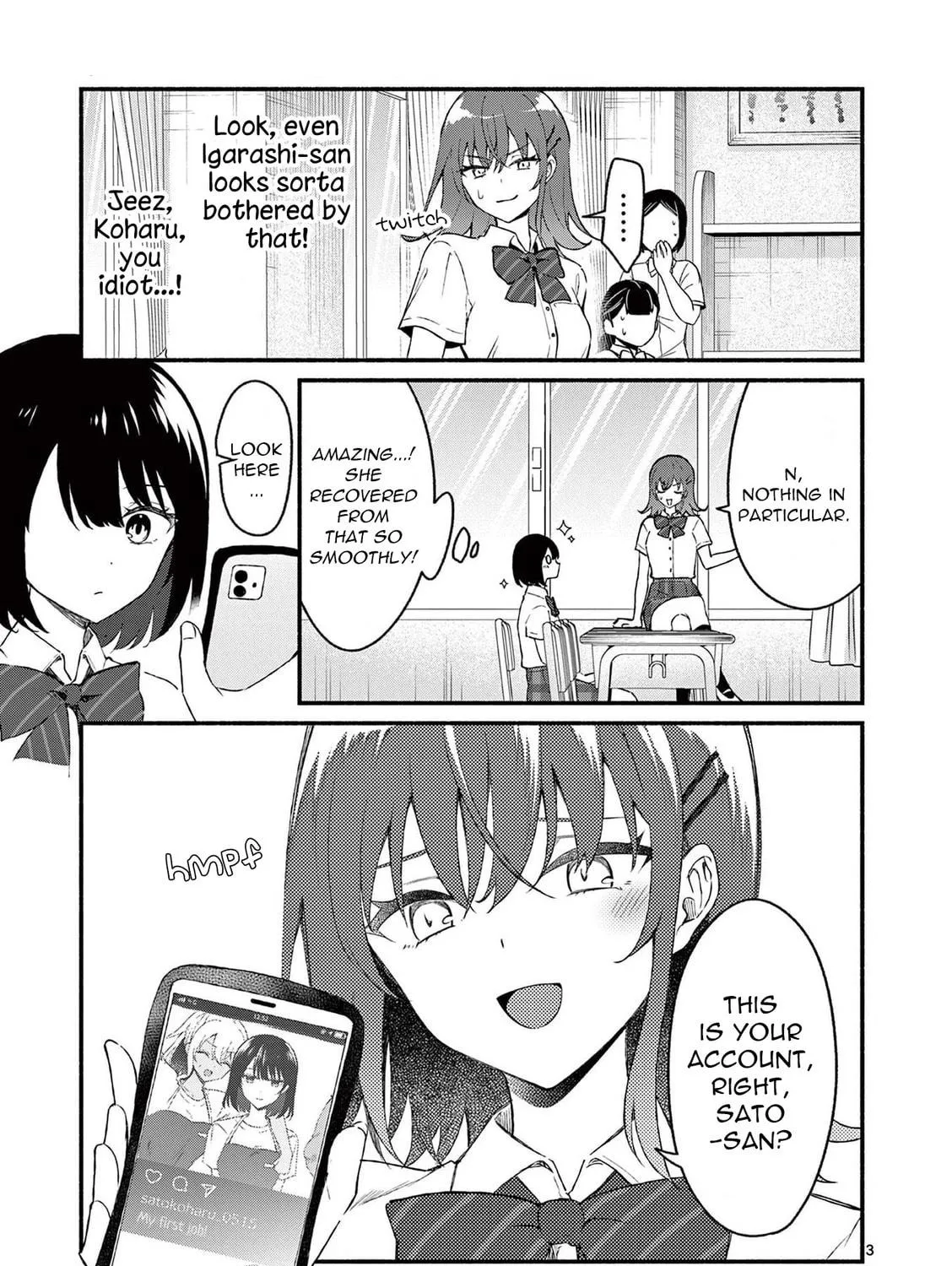 Shiotaiou no Sato-san ga Ore ni dake Amai Chapter 48 page 5 - 
