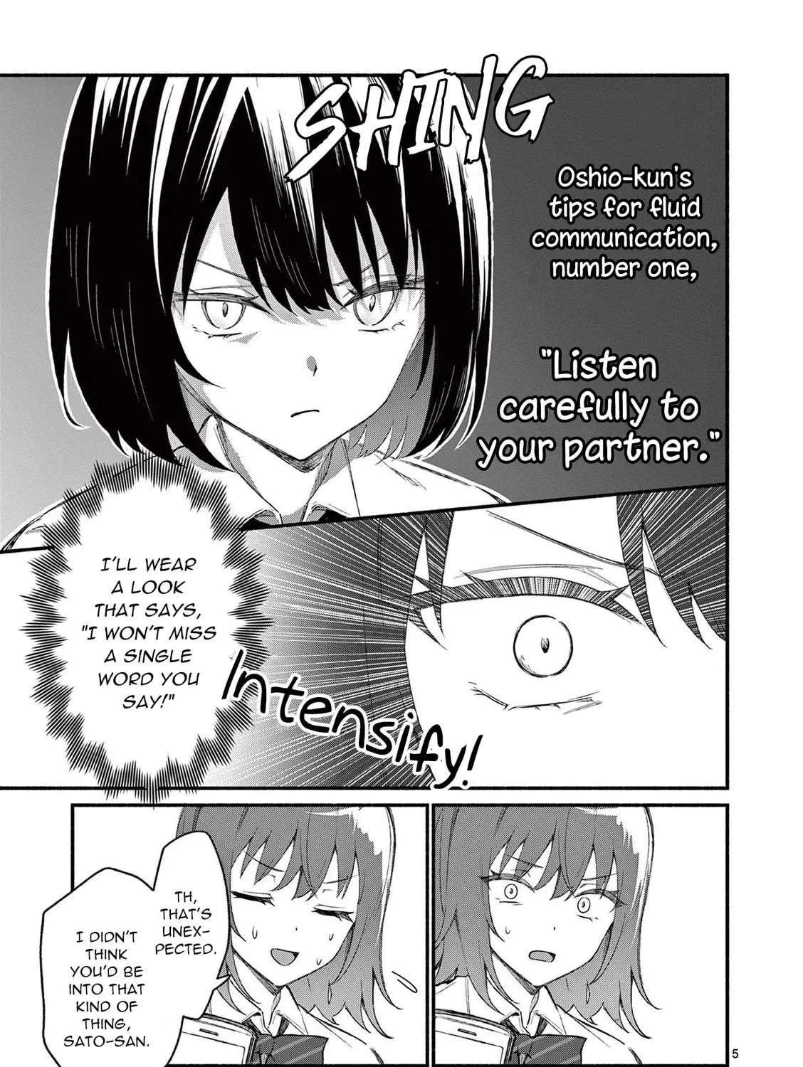 Shiotaiou no Sato-san ga Ore ni dake Amai Chapter 48 page 9 - 