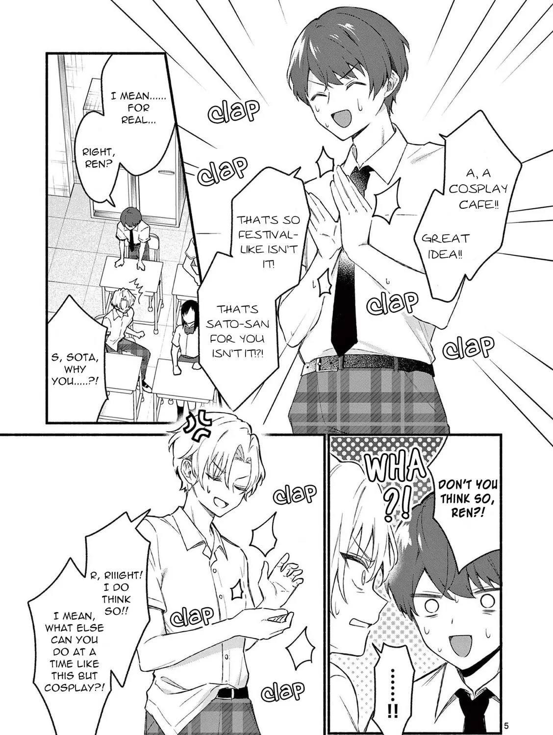 Shiotaiou no Sato-san ga Ore ni dake Amai Chapter 49 page 9 - 
