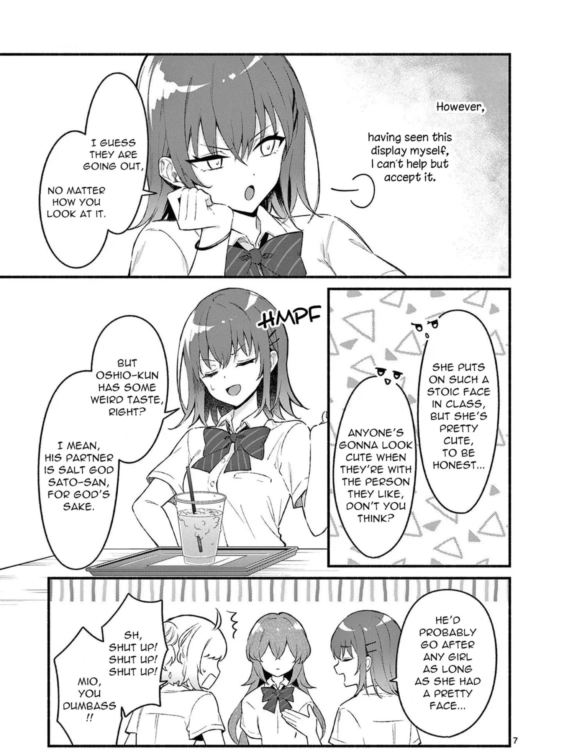 Shiotaiou no Sato-san ga Ore ni dake Amai Chapter 50 page 13 - 