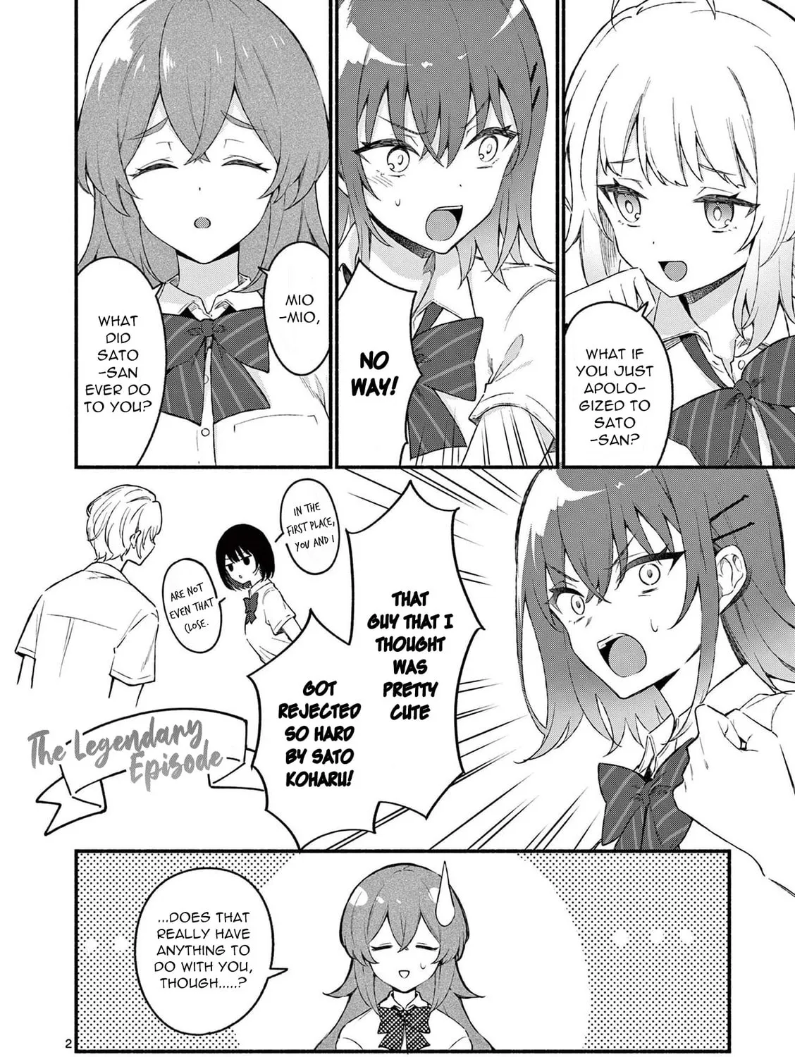 Shiotaiou no Sato-san ga Ore ni dake Amai Chapter 50 page 3 - 