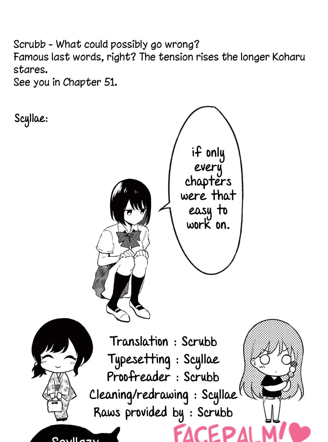 Shiotaiou no Sato-san ga Ore ni dake Amai Chapter 50 page 33 - 