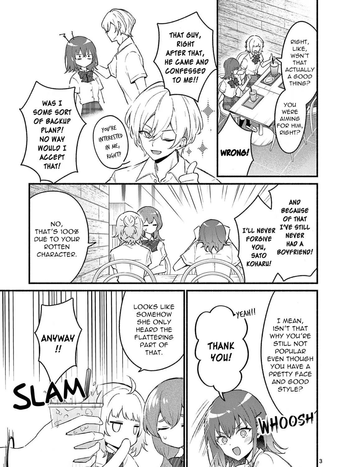 Shiotaiou no Sato-san ga Ore ni dake Amai Chapter 50 page 5 - 