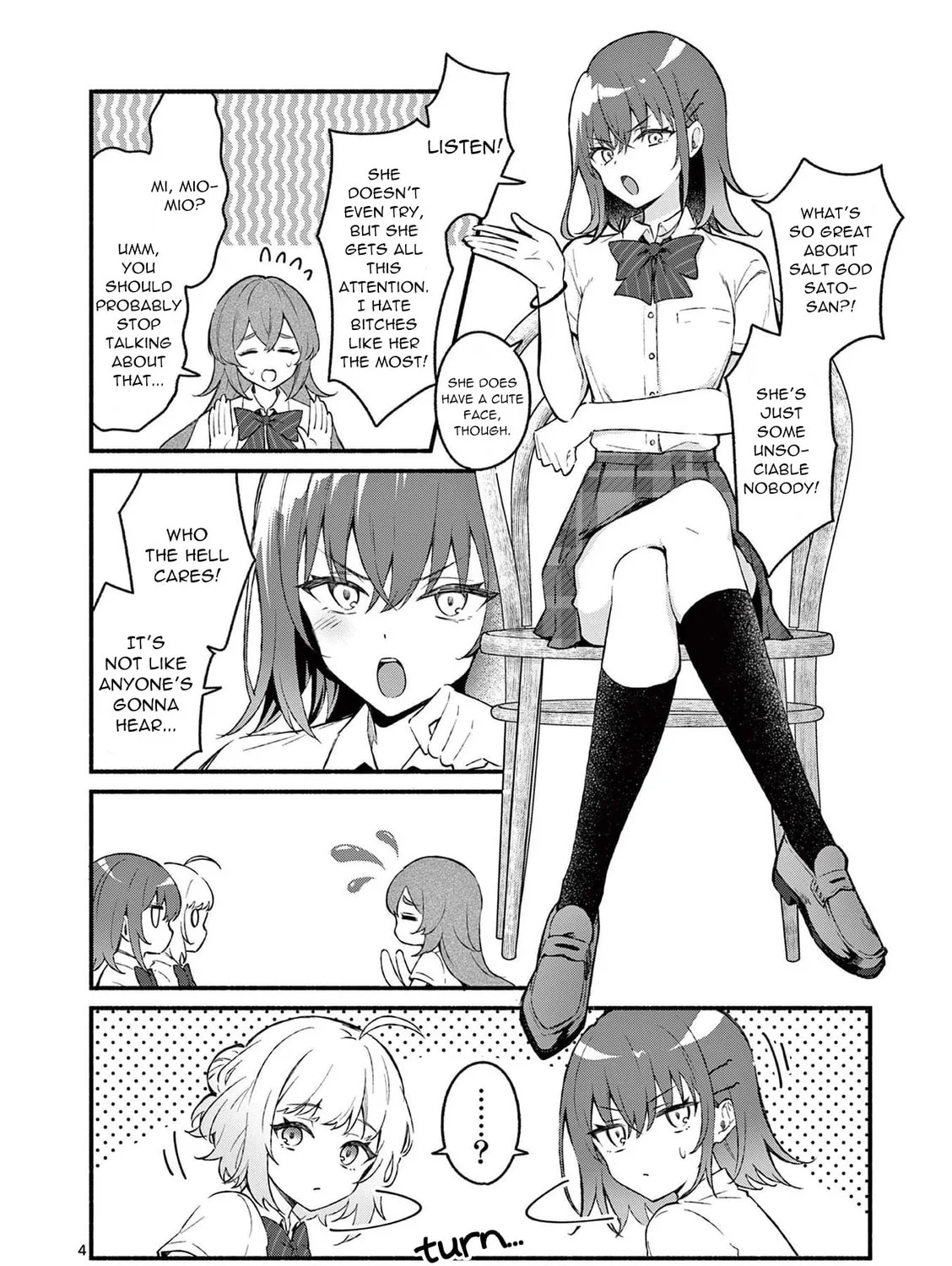 Shiotaiou no Sato-san ga Ore ni dake Amai Chapter 50 page 7 - 