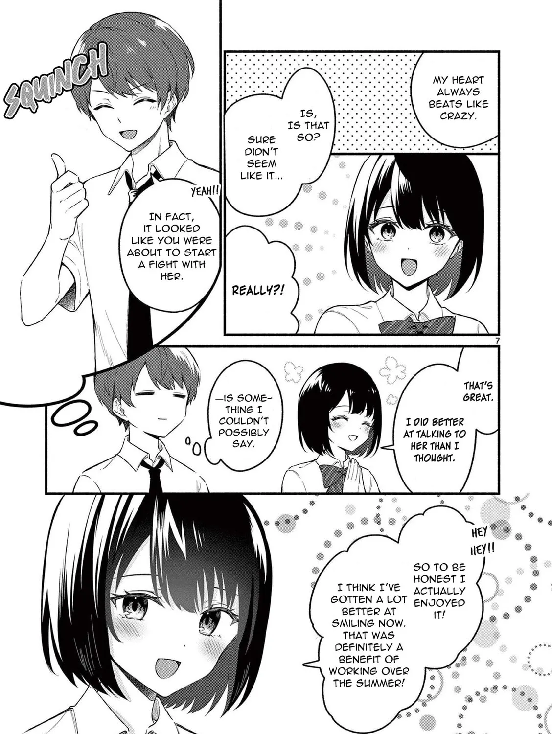 Shiotaiou no Sato-san ga Ore ni dake Amai Chapter 51 page 13 - 